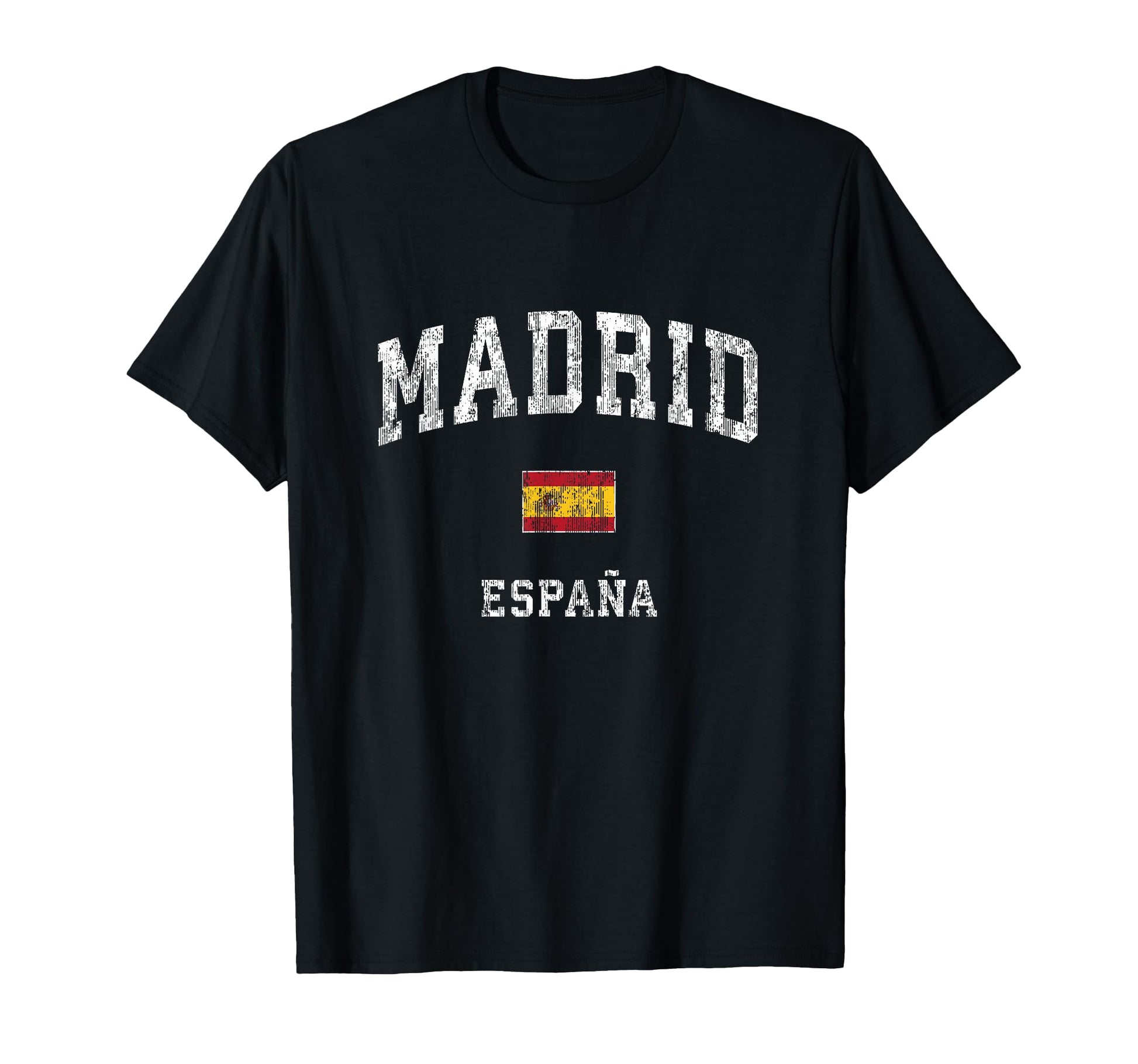 Madrid Spain Espana Athletic Sports T-Shirt - Aesthetic Graphic Men Women - T-Shirt, Sweatshirt, Hoodie