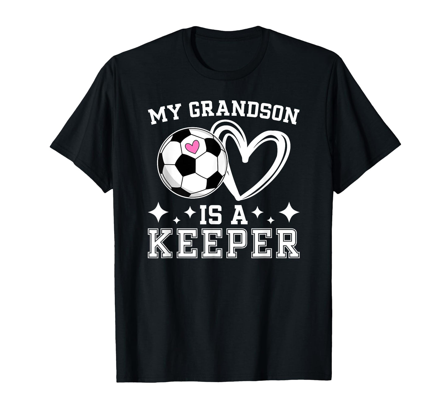 Proud Soccer Keeper Grandma Soccer Goalie T-Shirt - Novelty Apparel Unisex - T-Shirt, Sweatshirt, Hoodie