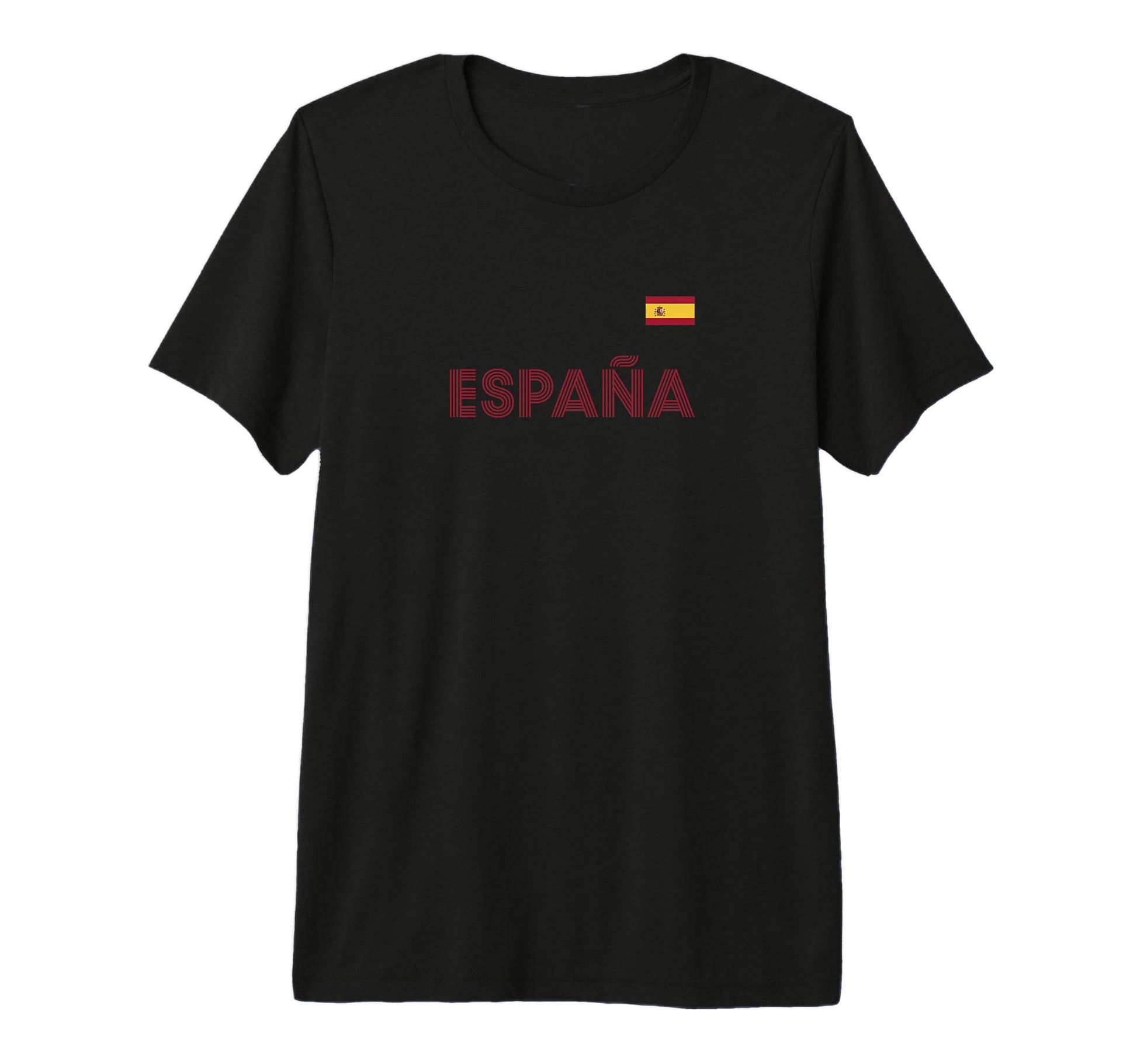 Spain Soccer Fans Related Products Tri T-Shirt - Graphic Print Men Women - T-Shirt, Sweatshirt, Hoodie