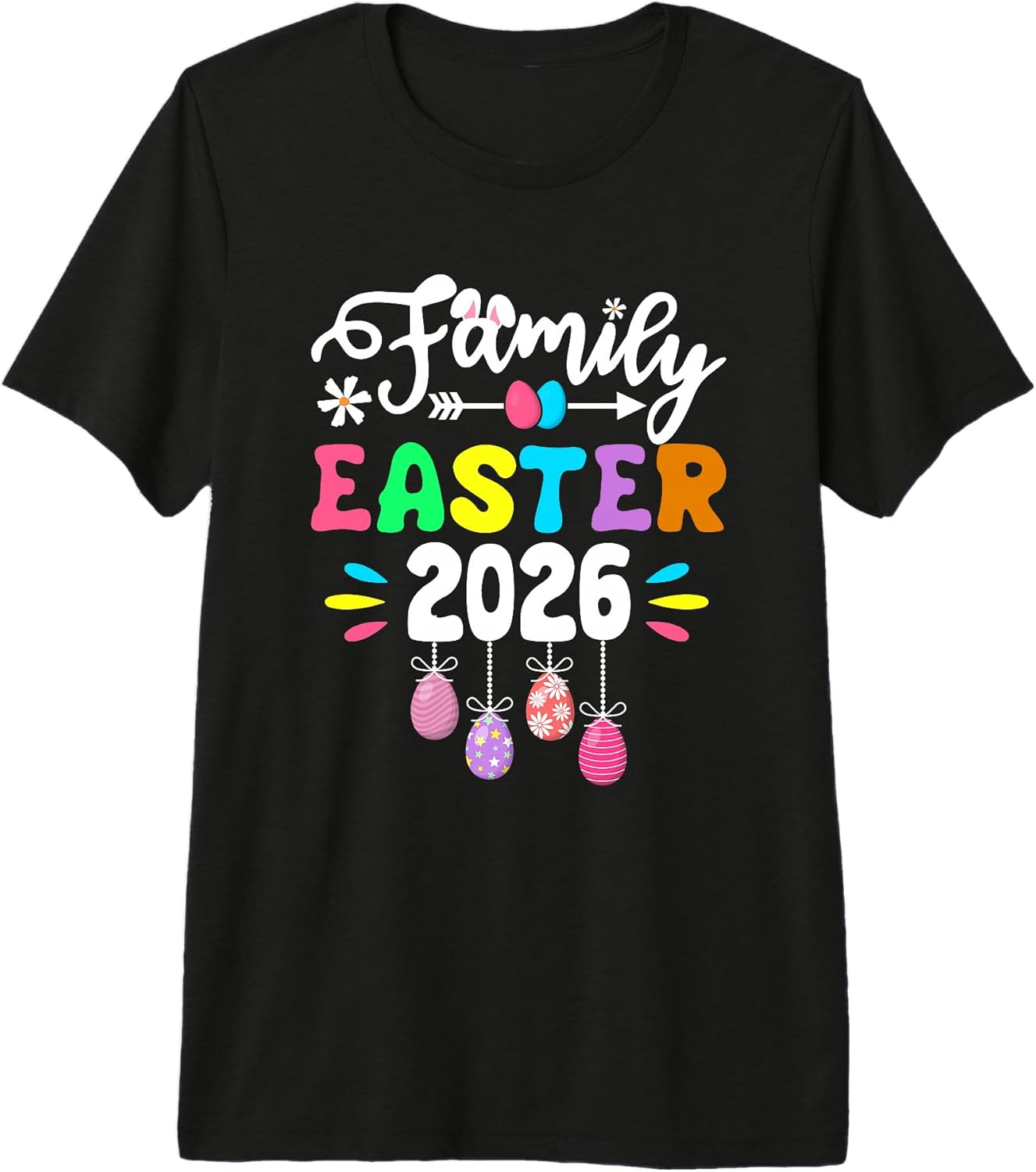 Happy Easter Day 2026 Rabbit Bunny Egg Boys Girls Unisex T-shirt, Sweatshirt, Hoodie, Long Sleeve Tee - T-Shirt, Sweatshirt, Hoodie