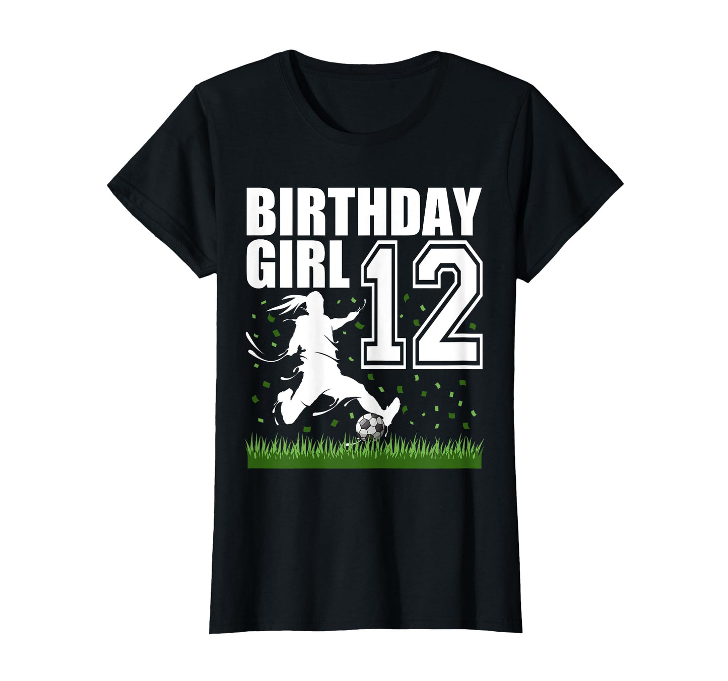 12 Year Old Soccer Birthday Party T-Shirt - Unique Graphic for Adults - T-Shirt, Sweatshirt, Hoodie