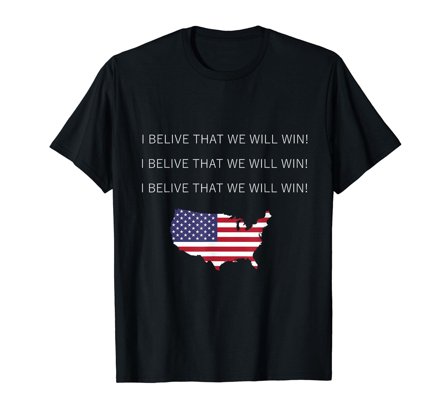 I Believe That We Will Win Soccer T-Shirt - Custom Art Print Men Women - T-Shirt, Sweatshirt, Hoodie