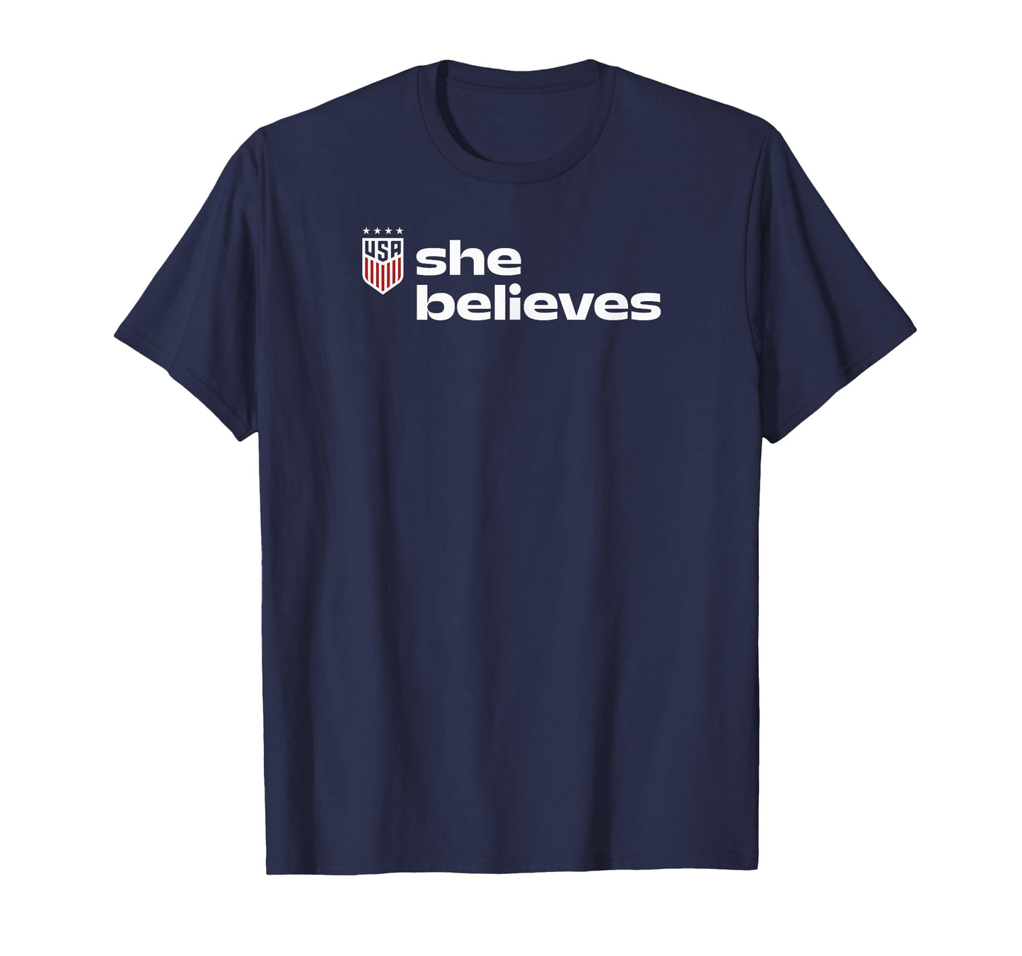 U S Soccer Uswnt She Believes Cup T-Shirt - Custom Art Print Men Women - T-Shirt, Sweatshirt, Hoodie
