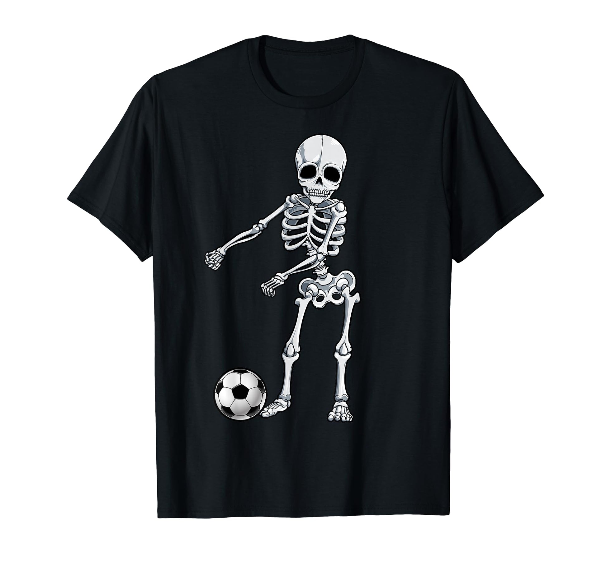 Floss Dance Skeleton Soccer Ball T-Shirt - Streetwear Style for Adults - T-Shirt, Sweatshirt, Hoodie