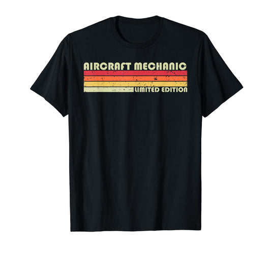 Aircraft Mechanic Funny Job Title T-Shirt - Graphic Print for Adults - T-Shirt, Sweatshirt, Hoodie