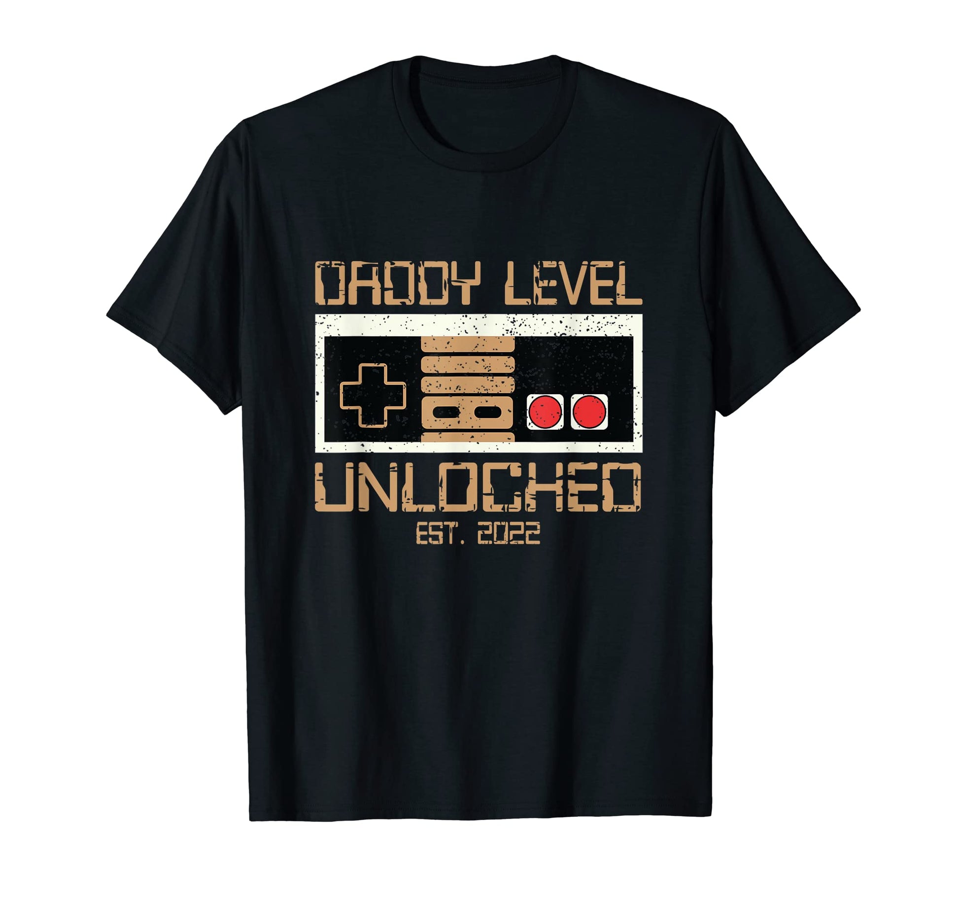 Daddy Level Unlocked 2022 Leveled Up T-Shirt - Novelty Apparel for Adults - T-Shirt, Sweatshirt, Hoodie