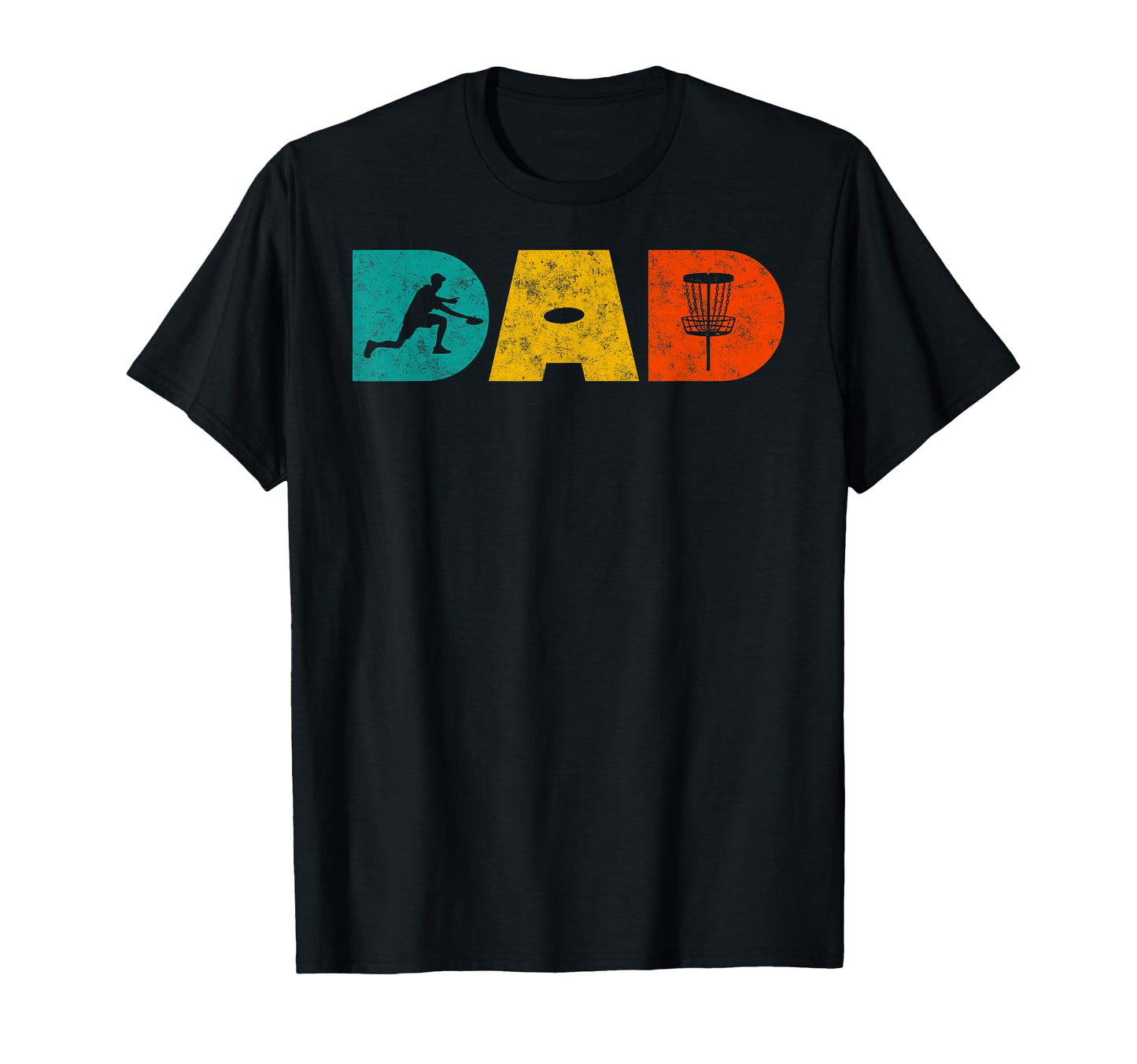 Dad Father Disc Golf Golfer Golfing T-Shirt - Casual Everyday Wear Unisex - T-Shirt, Sweatshirt, Hoodie