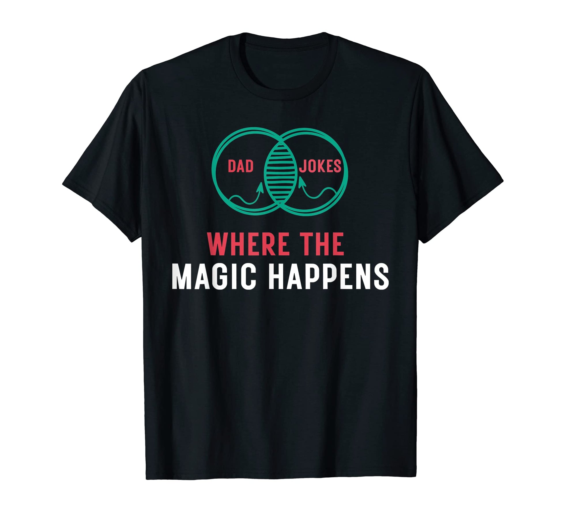 Funny Dad Dad Jokes Where Magic T-Shirt - Streetwear Style for Adults - T-Shirt, Sweatshirt, Hoodie