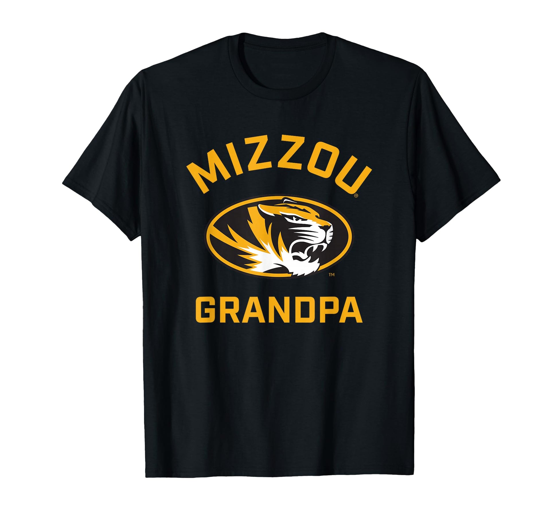 Campus Lab Mizzou Tigers Arched T-Shirt - Minimalist Print for Adults - T-Shirt, Sweatshirt, Hoodie