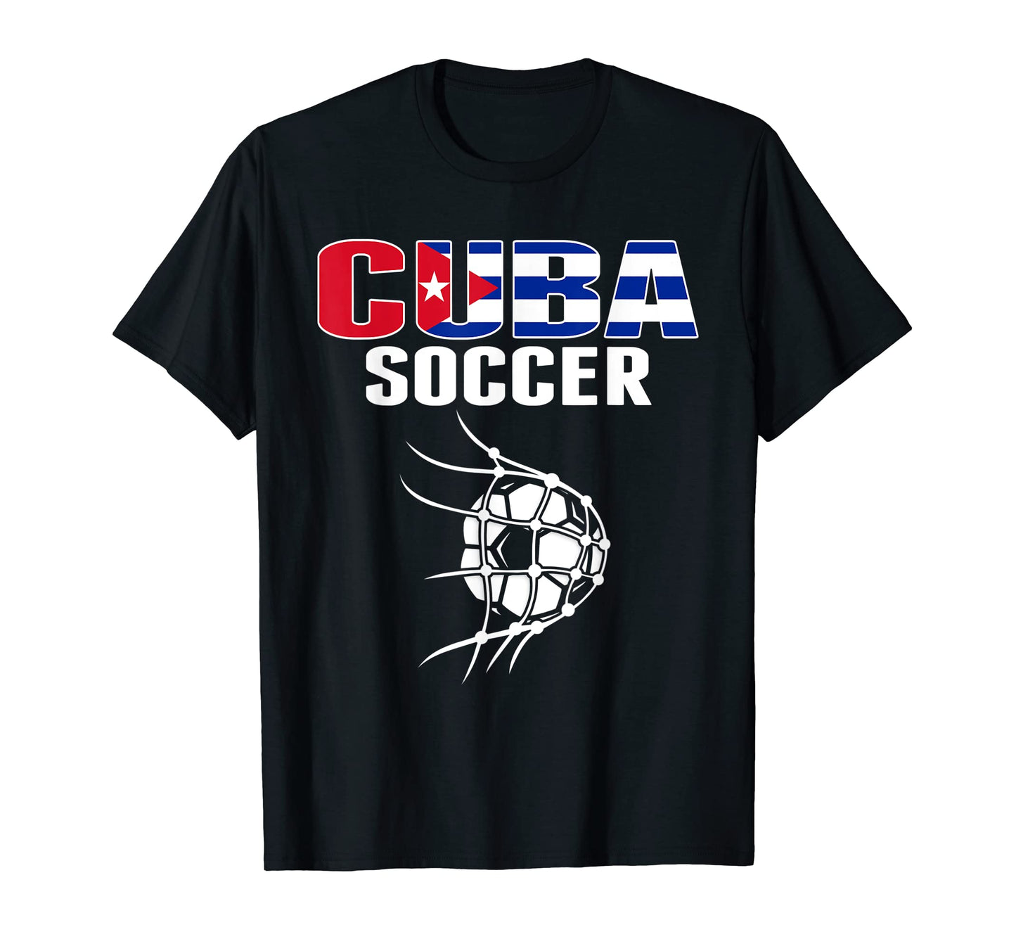 Cuba Soccer Fans Jersey Support Cuban T-Shirt - Graphic Print Men Women - T-Shirt, Sweatshirt, Hoodie