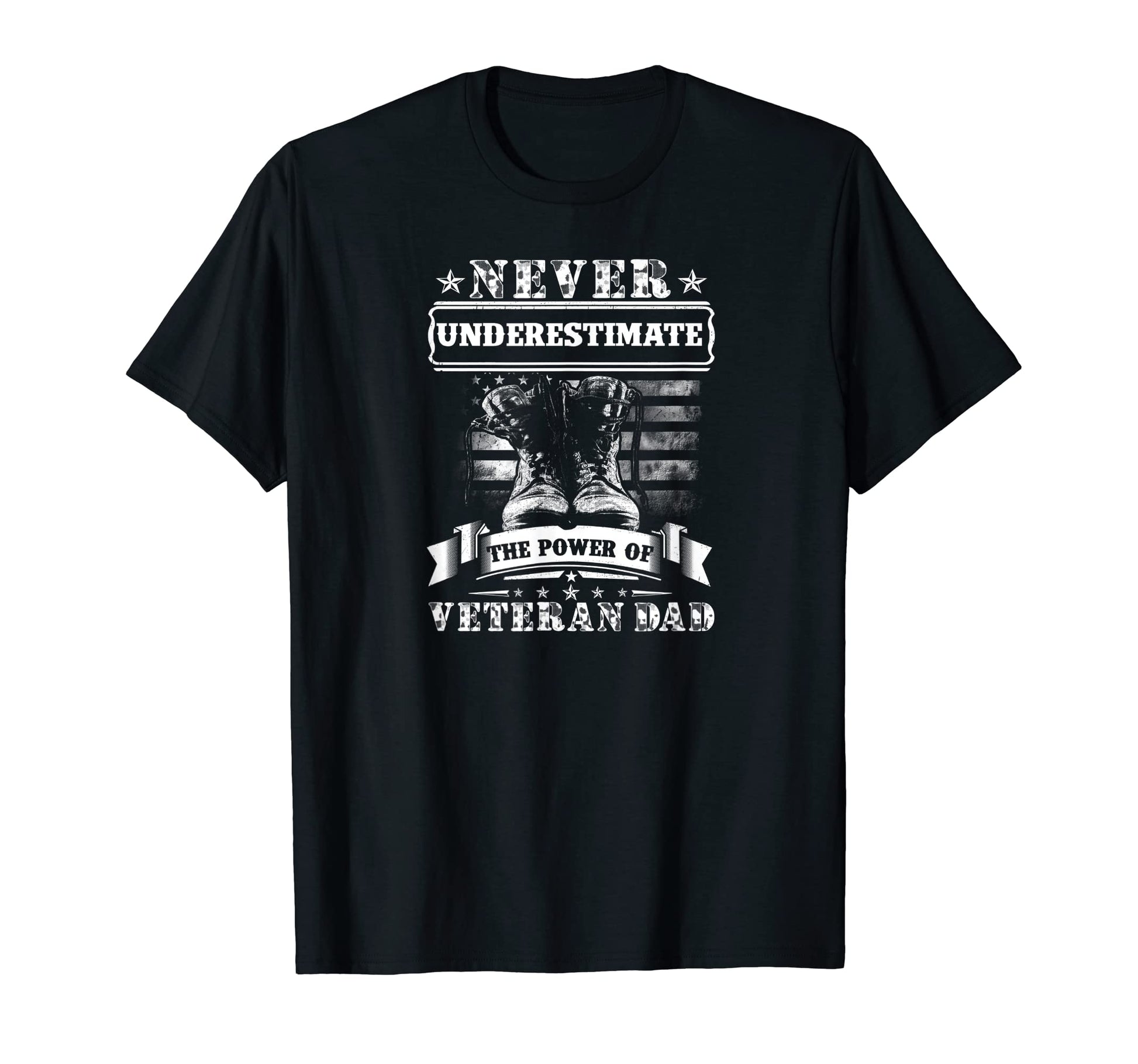 Never Underestimate Power Veteran T-Shirt - Streetwear Style for Adults - T-Shirt, Sweatshirt, Hoodie