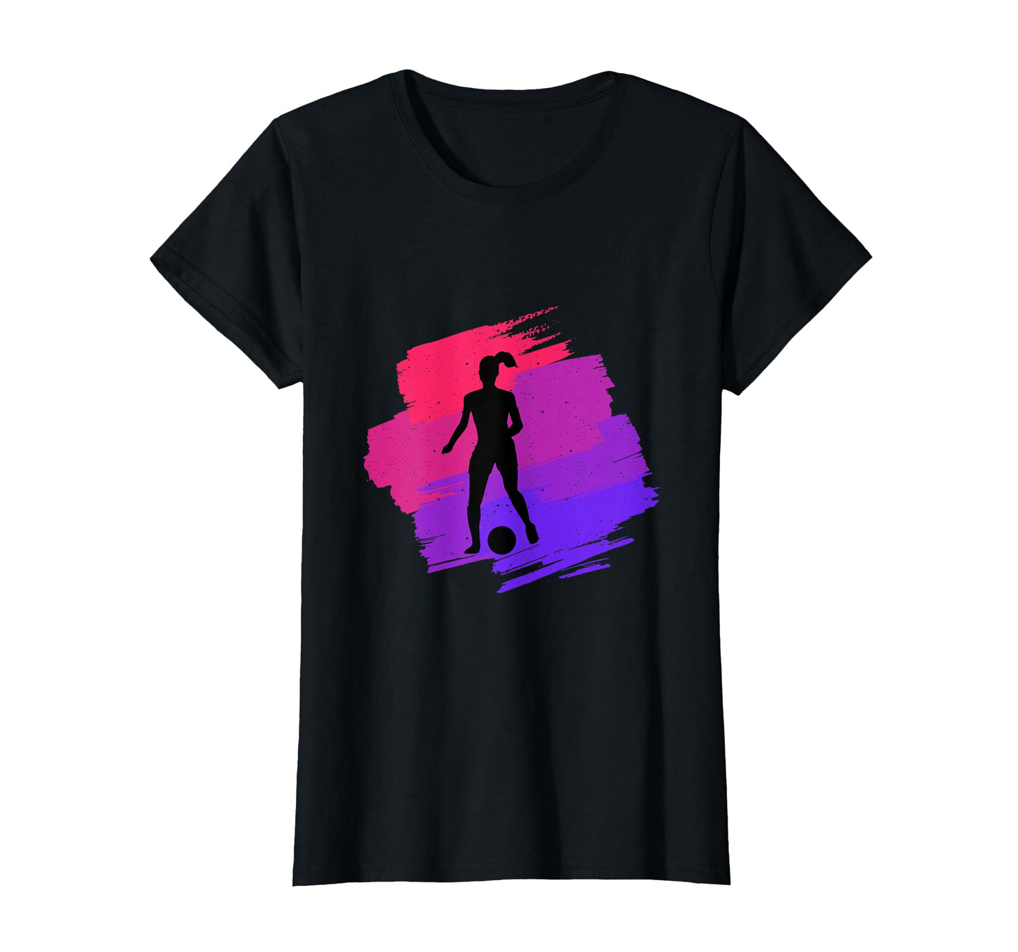 Beautiful Soccer Player And Soccer T-Shirt - Aesthetic Graphic Men Women - T-Shirt, Sweatshirt, Hoodie