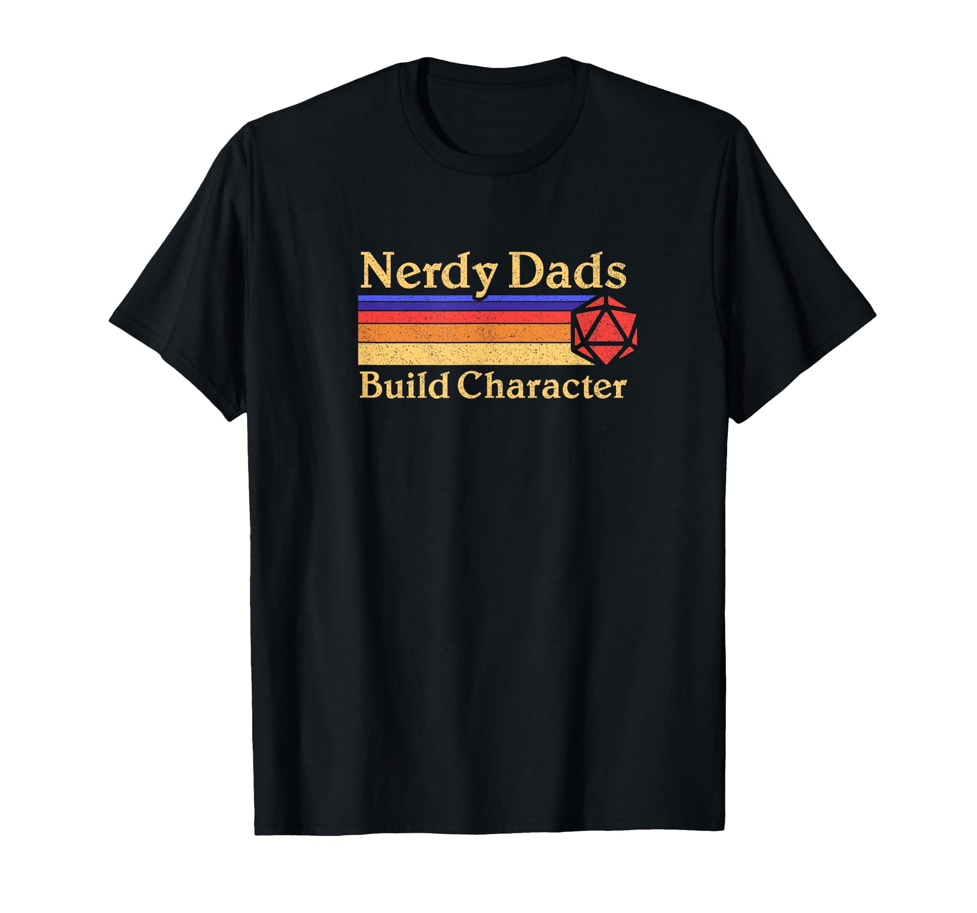 Nerdy Dads Funny Dice Tabletop Rpg New T-Shirt - Minimalist Print Unisex - T-Shirt, Sweatshirt, Hoodie