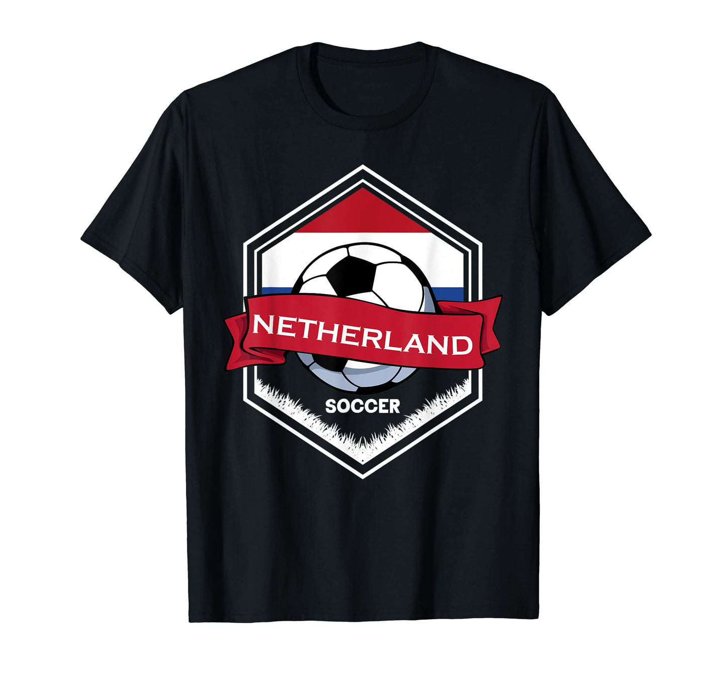 Netherland Flag Football Fan T-Shirt - Fun Novelty Design for Adults - T-Shirt, Sweatshirt, Hoodie