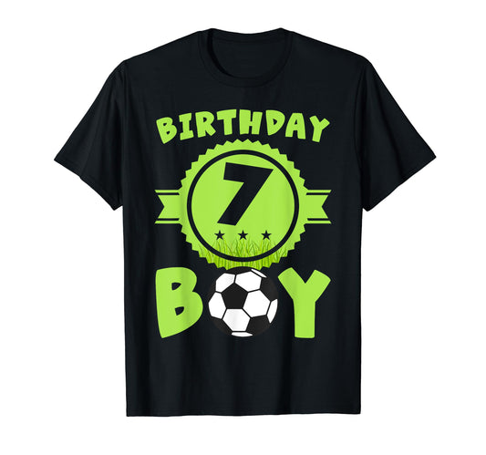 Baller Im 7 Years Old Birthday Soccer T-Shirt - Trendy Graphic for Adults - T-Shirt, Sweatshirt, Hoodie