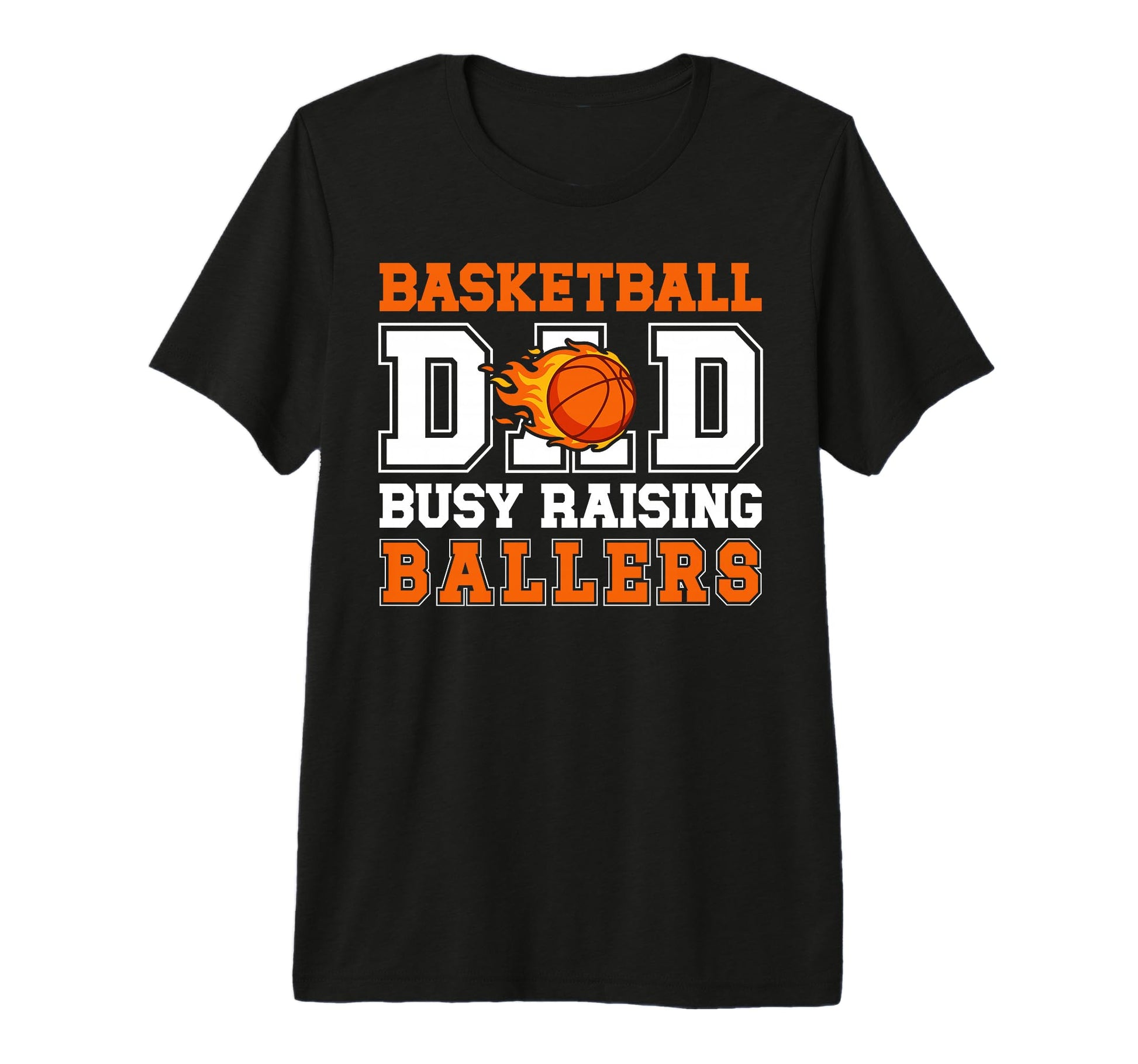 Mens Basketball Dad Busy Raising Ballers T-Shirt - Unique Graphic Unisex - T-Shirt, Sweatshirt, Hoodie