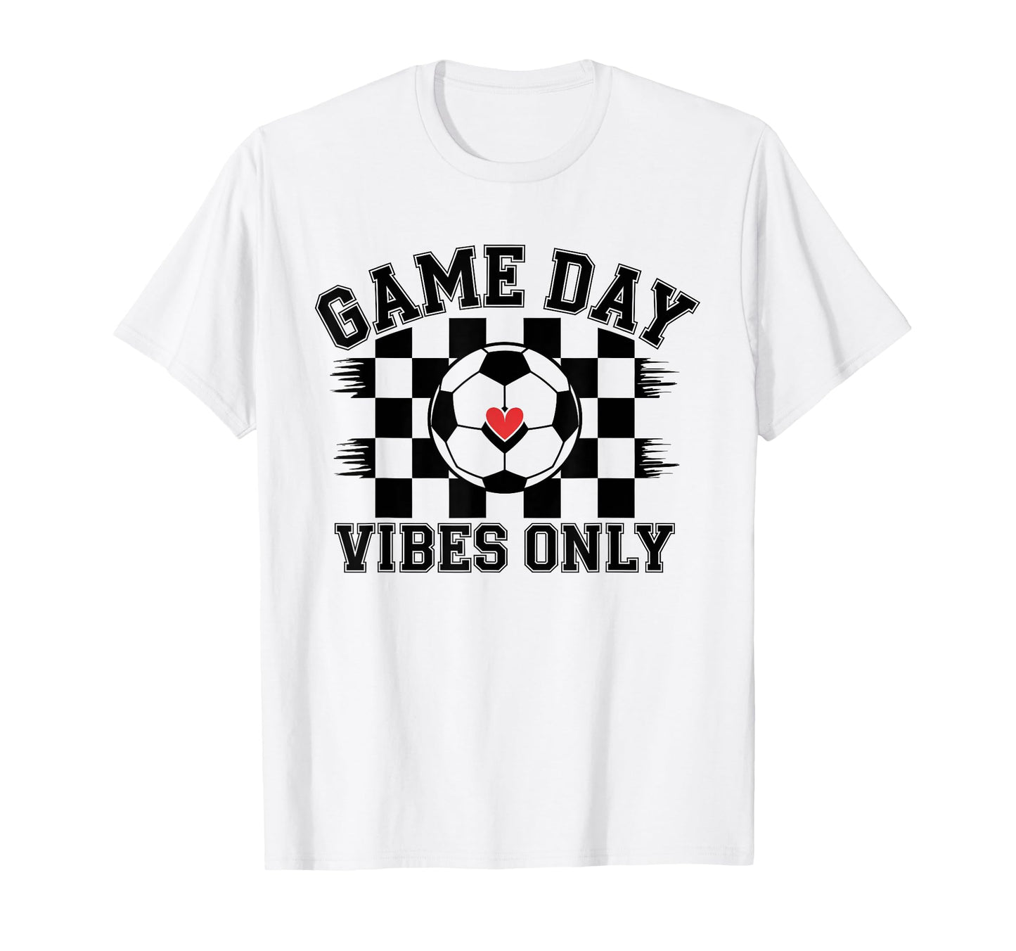 Groovy Soccer Soccer Game Day Vibes T-Shirt - Custom Art Print Men Women - T-Shirt, Sweatshirt, Hoodie