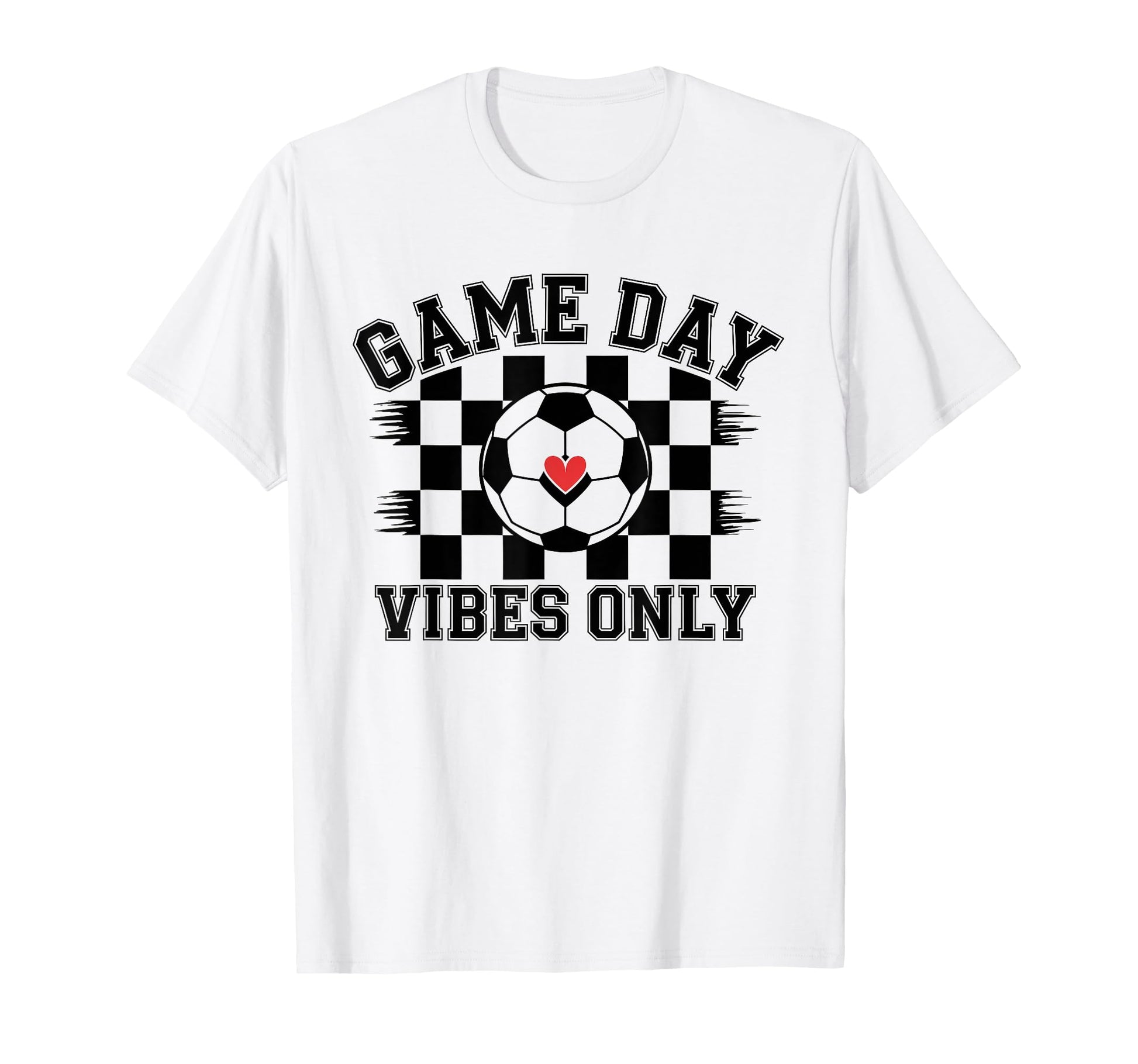 Groovy Soccer Soccer Game Day Vibes T-Shirt - Custom Art Print Men Women - T-Shirt, Sweatshirt, Hoodie