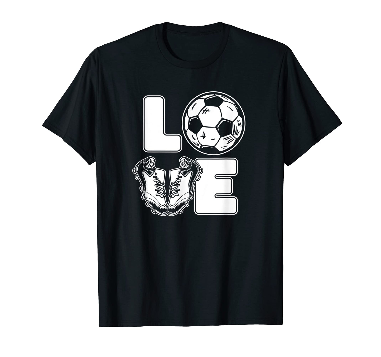 Love Futbol Fu Ball Goal Keeper T-Shirt - Custom Art Print for Adults - T-Shirt, Sweatshirt, Hoodie