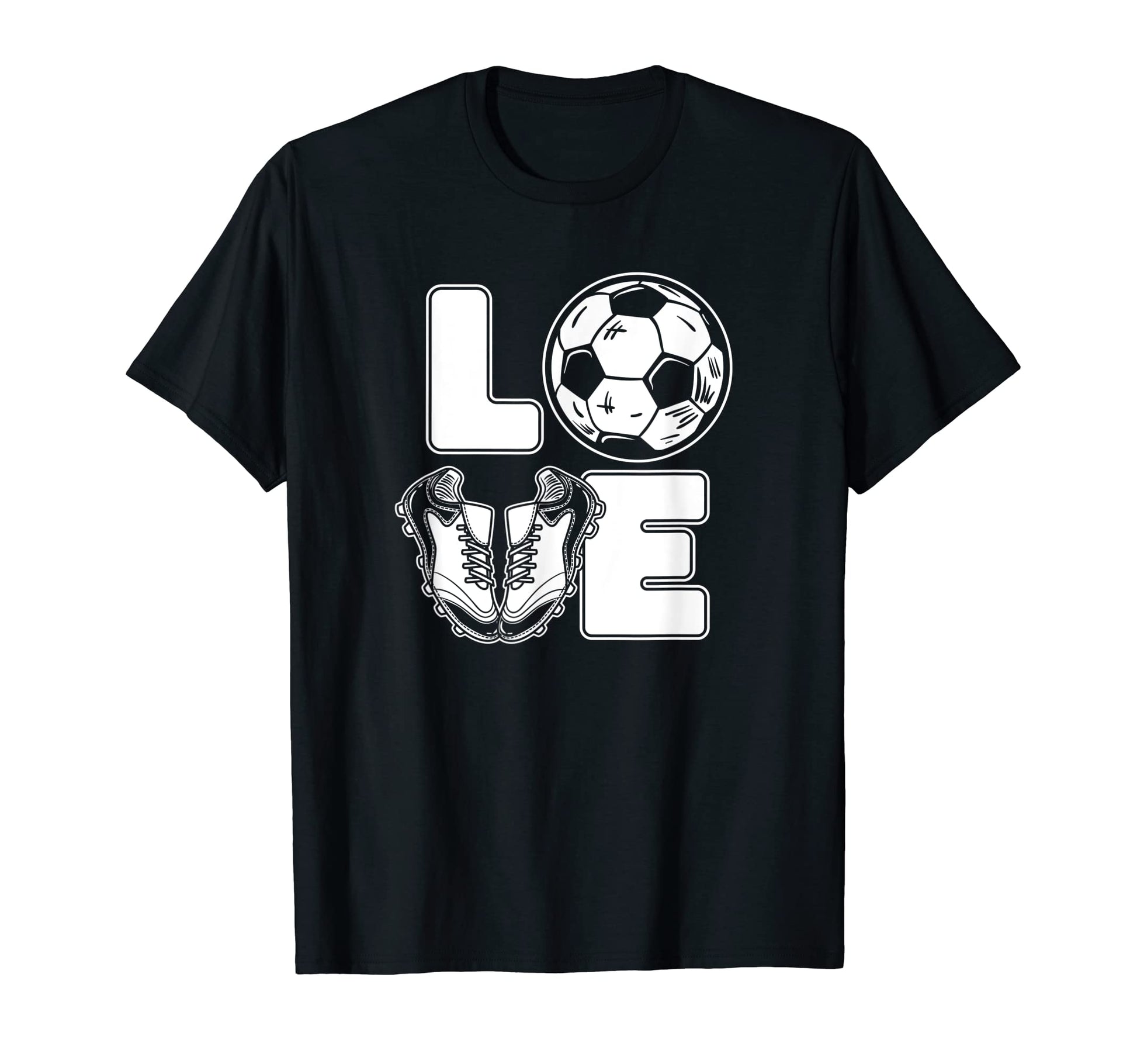 Love Futbol Fu Ball Goal Keeper T-Shirt - Custom Art Print for Adults - T-Shirt, Sweatshirt, Hoodie