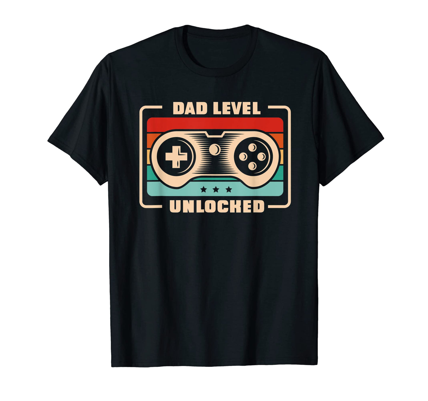 Gamer Dad Level Unlocked Pregnancy T-Shirt - Custom Art Print for Adults - T-Shirt, Sweatshirt, Hoodie