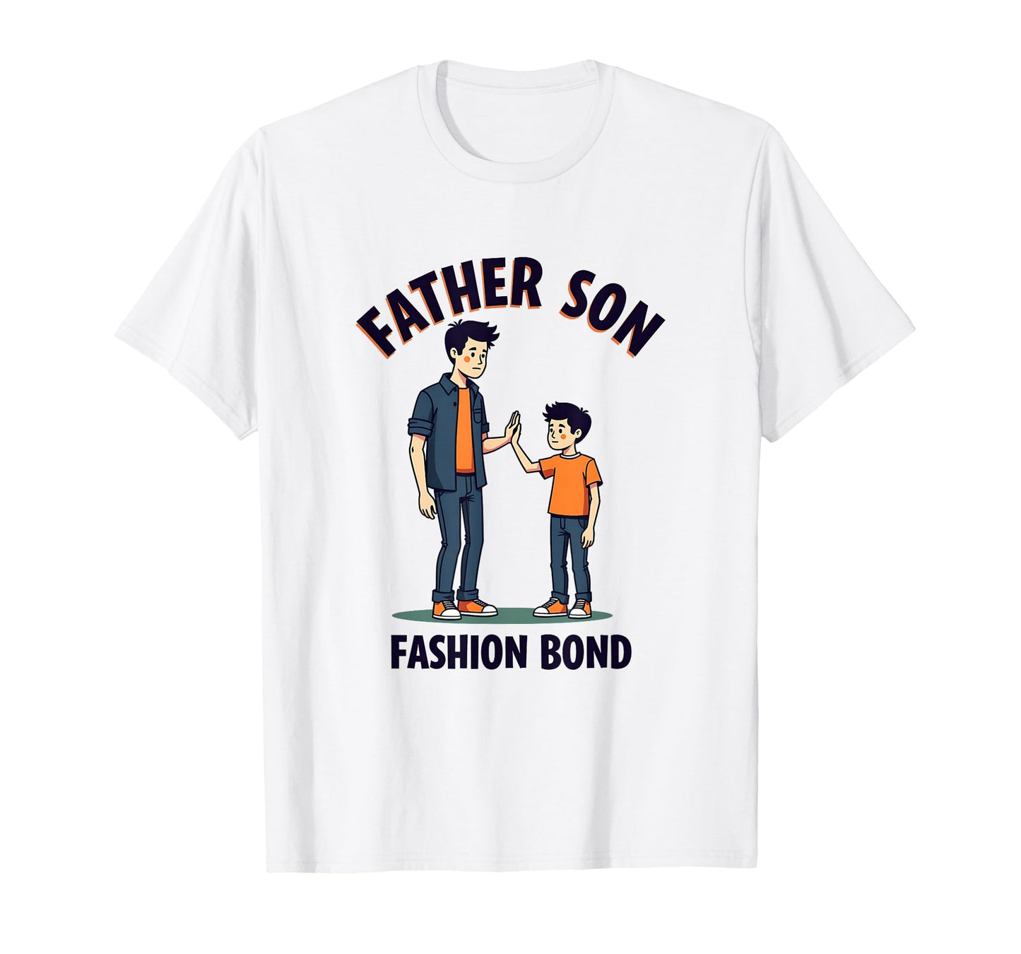 Father Son Bond Matching T-Shirt - Aesthetic Graphic Men Women - T-Shirt, Sweatshirt, Hoodie