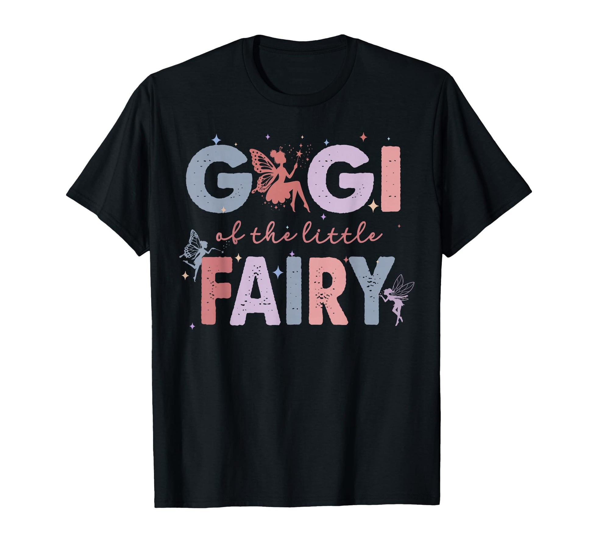 Gigi Little Fairy First Birthday Party T-Shirt - Graphic Print Unisex - T-Shirt, Sweatshirt, Hoodie