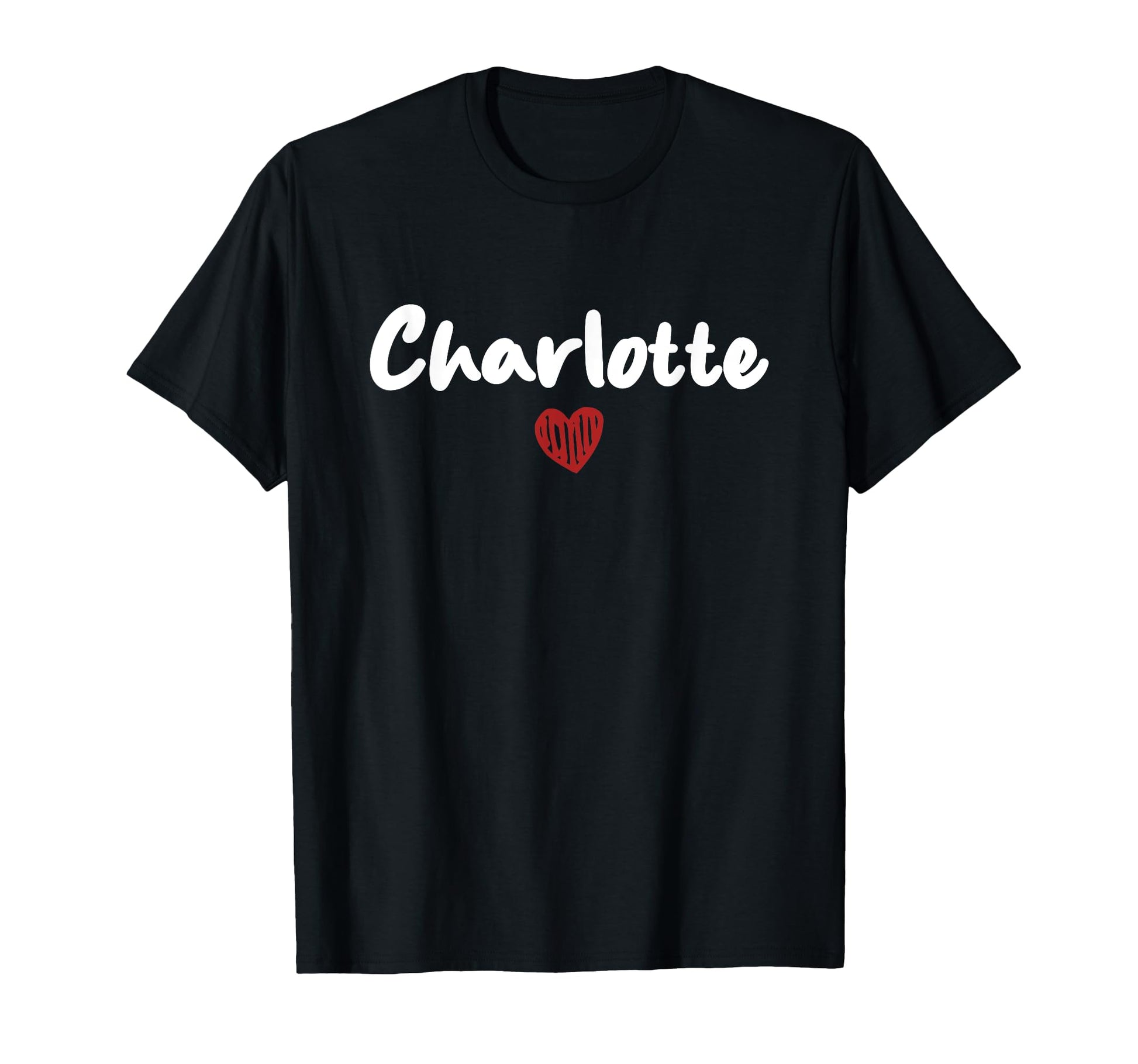 Charlotte I Love Charlotte Throwback T-Shirt - Trendy Graphic for Adults - T-Shirt, Sweatshirt, Hoodie