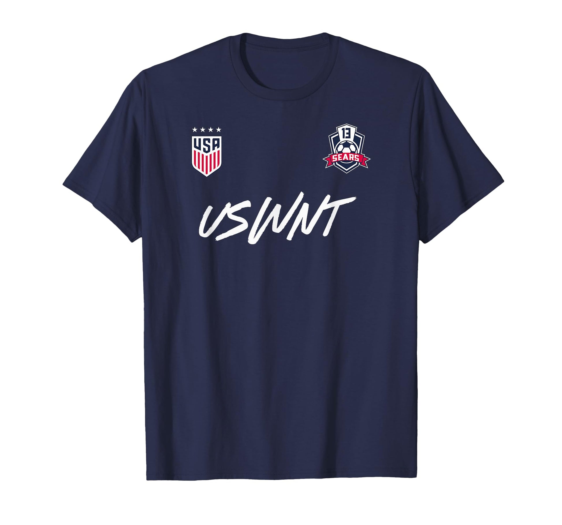 Emma Sears 13 Navy Uswnt Officially T-Shirt - Streetwear Style Men Women - T-Shirt, Sweatshirt, Hoodie