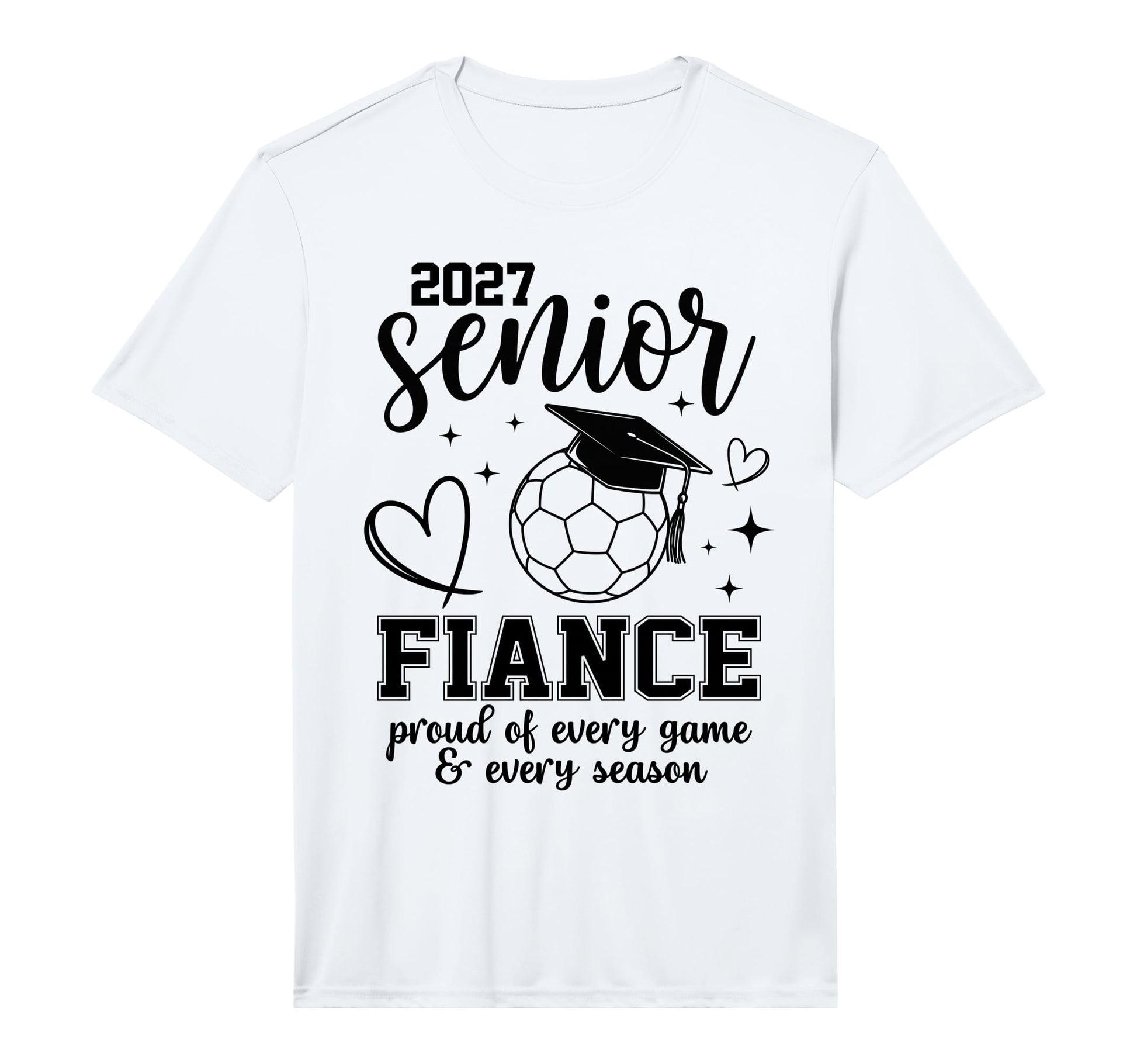 2027 Senior Soccer Fiance Proud Family T-Shirt - Trendy Graphic Unisex - T-Shirt, Sweatshirt, Hoodie