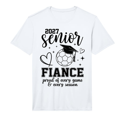 2027 Senior Soccer Fiance Proud Family T-Shirt - Trendy Graphic Unisex - T-Shirt, Sweatshirt, Hoodie