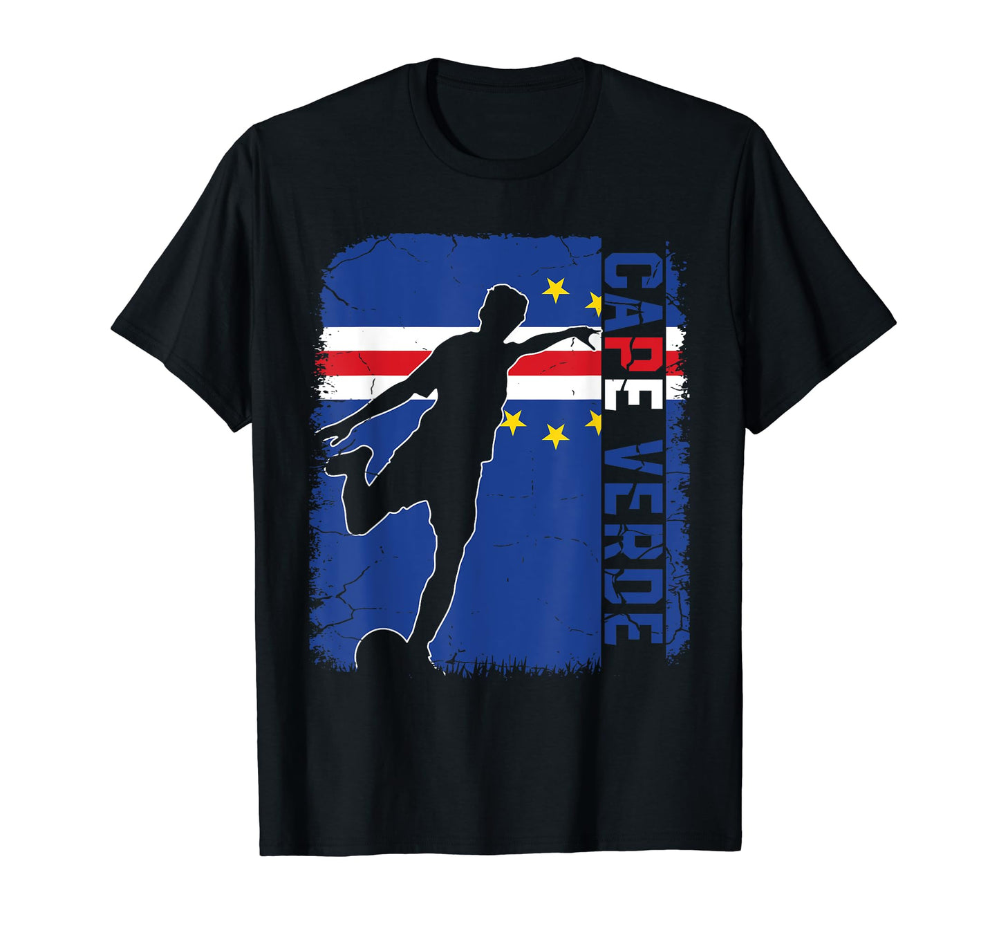 Cape Verde Soccer Team Cape Verde Flag T-Shirt - Streetwear Style Unisex - T-Shirt, Sweatshirt, Hoodie