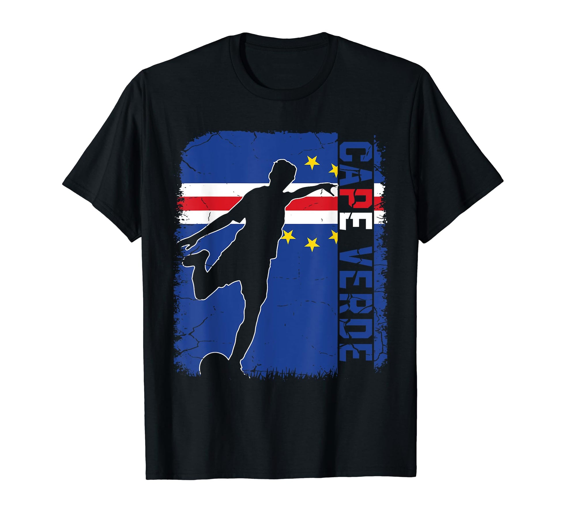 Cape Verde Soccer Team Cape Verde Flag T-Shirt - Streetwear Style Unisex - T-Shirt, Sweatshirt, Hoodie