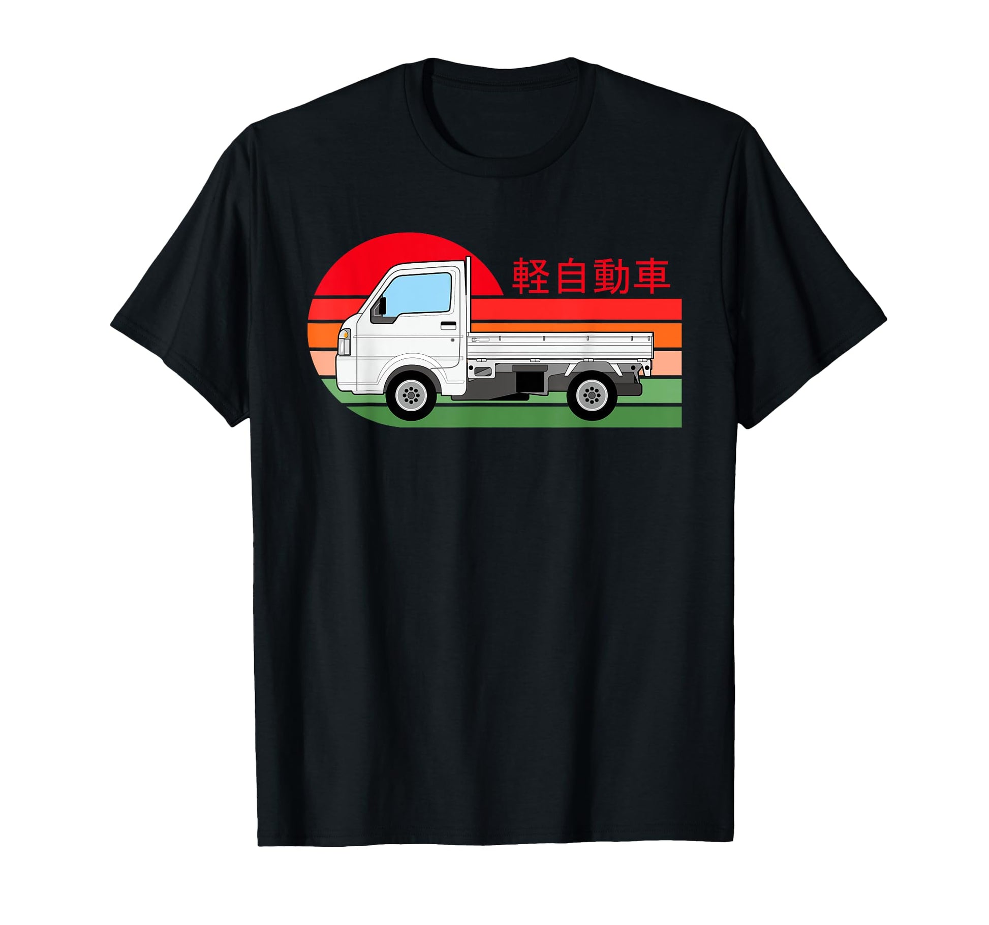 Mini Truck Jdm Kei Truck Tuning Japan T-Shirt - Minimalist Print Men Women - T-Shirt, Sweatshirt, Hoodie