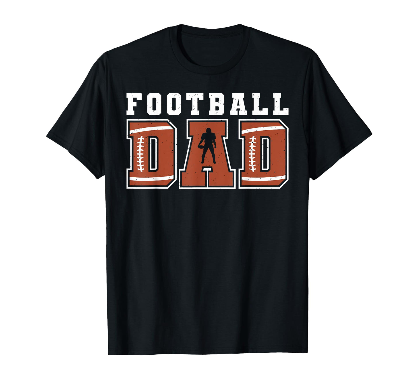 Football Dad Fathers Day Football T-Shirt - Casual Everyday Wear Unisex - T-Shirt, Sweatshirt, Hoodie