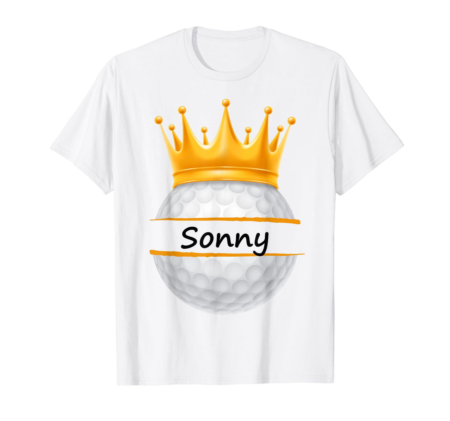 Novelty Golf Personalized Name Sonny T-Shirt - Minimalist Print Men Women - T-Shirt, Sweatshirt, Hoodie
