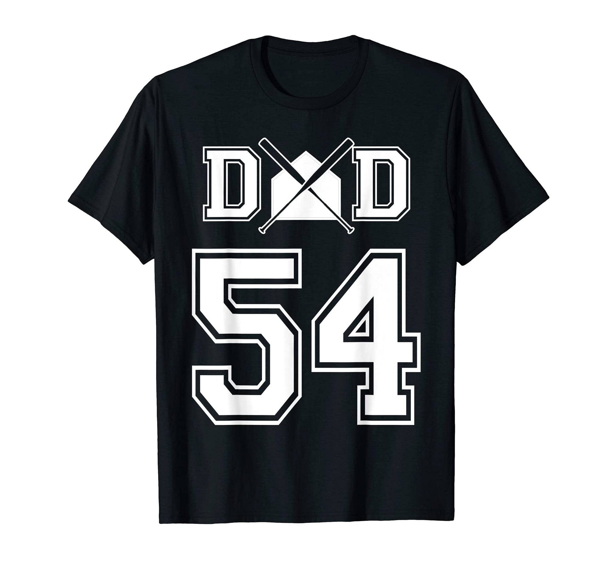 Number 54 Players Biggest Fan Baseball T-Shirt - Unique Graphic for Adults - T-Shirt, Sweatshirt, Hoodie
