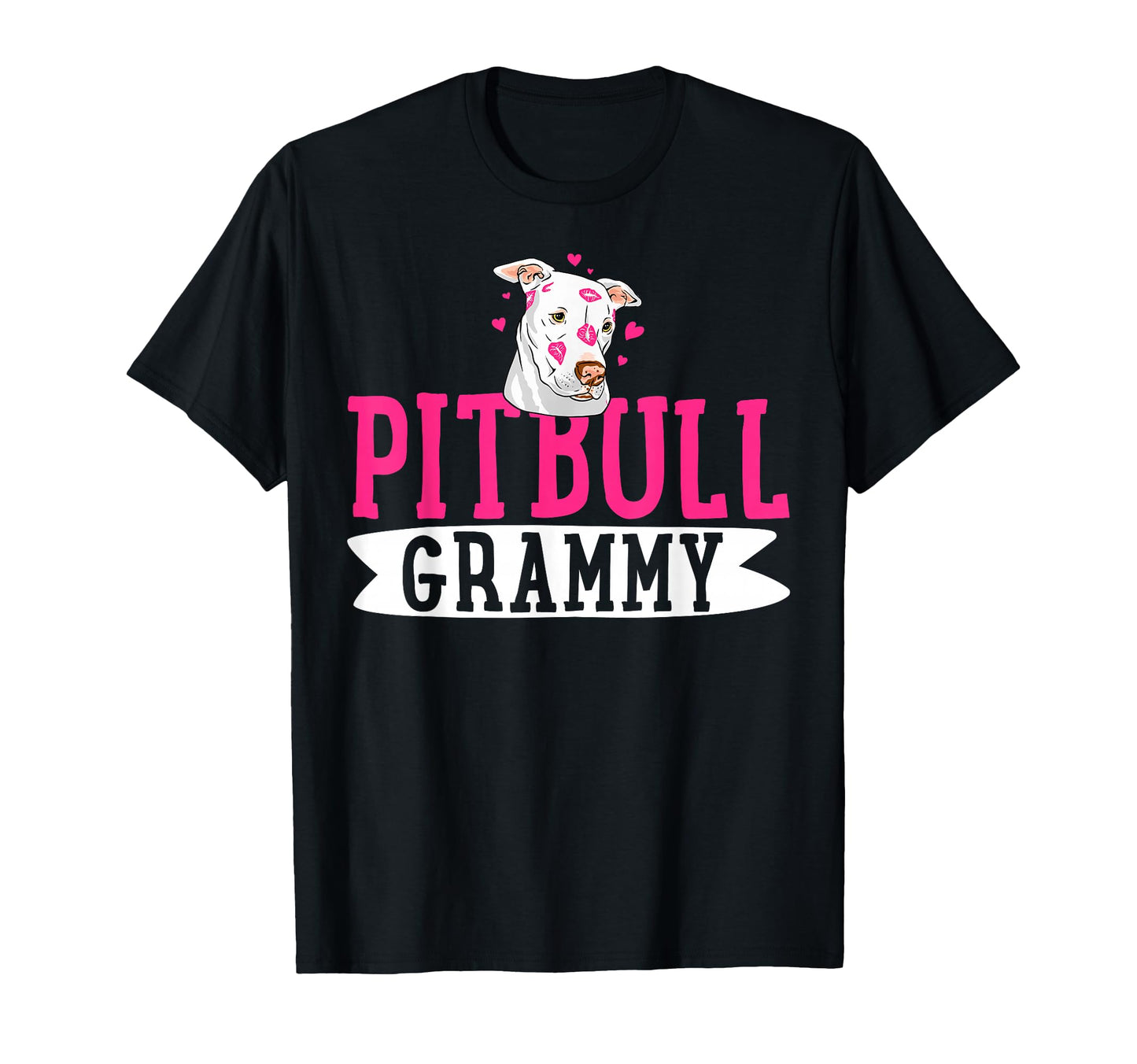 Pitbull Grammy Pit Bull Terrier Dog T-Shirt - Graphic Print for Adults - T-Shirt, Sweatshirt, Hoodie
