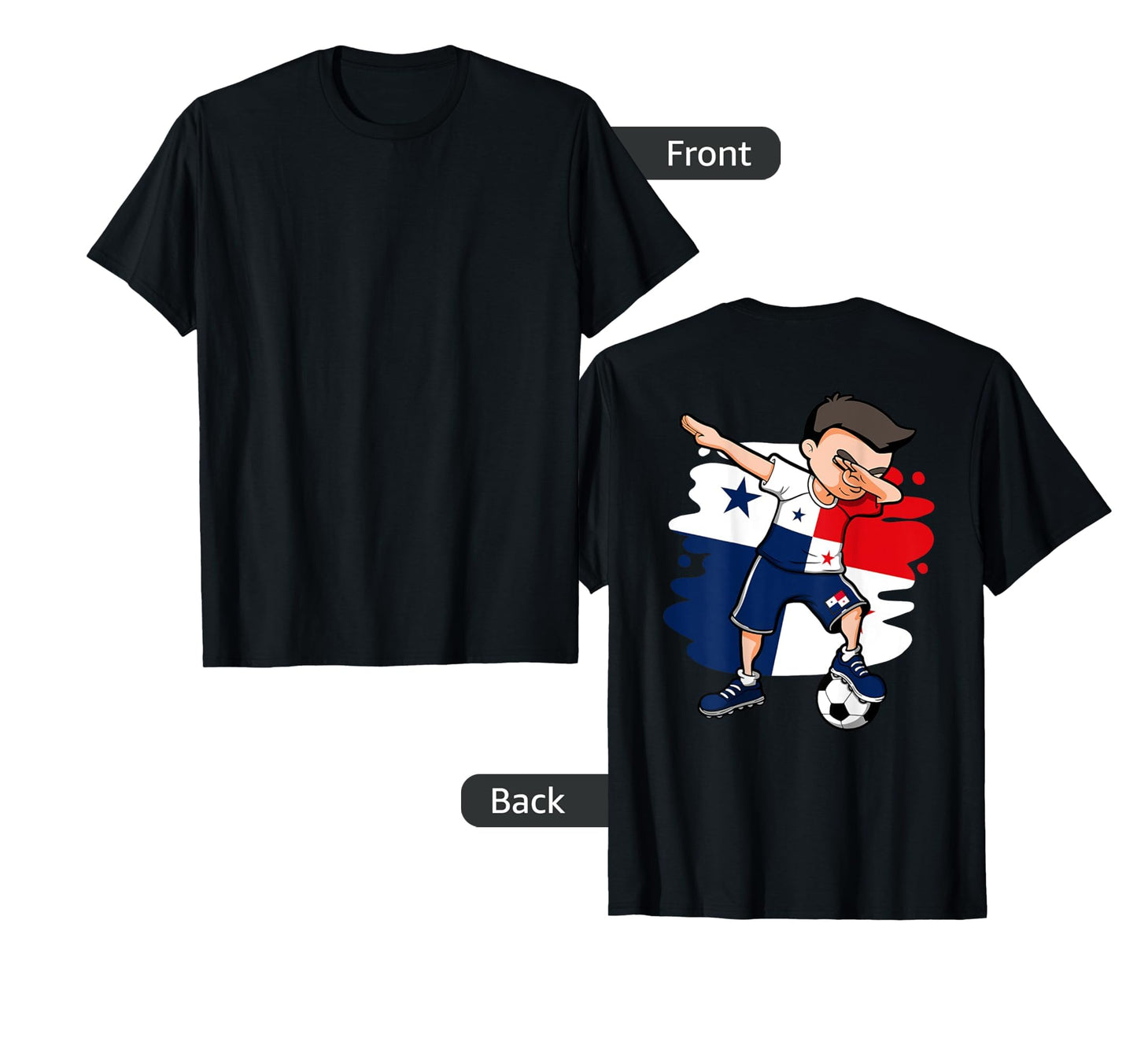 Dabbing Soccer Panama Jersey T-Shirt - Aesthetic Graphic for Adults - T-Shirt, Sweatshirt, Hoodie