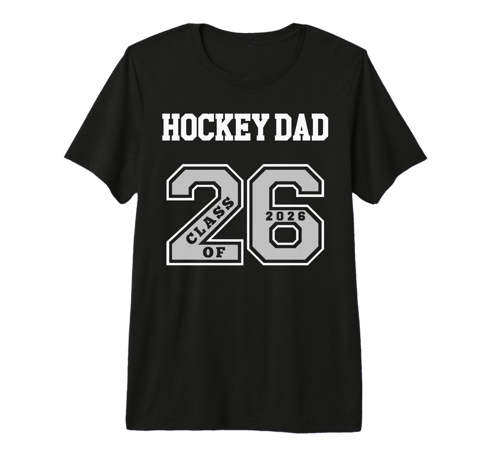 Hockey Dad Class 2026 Hockey Dad 26 T-Shirt - Unique Graphic Men Women - T-Shirt, Sweatshirt, Hoodie