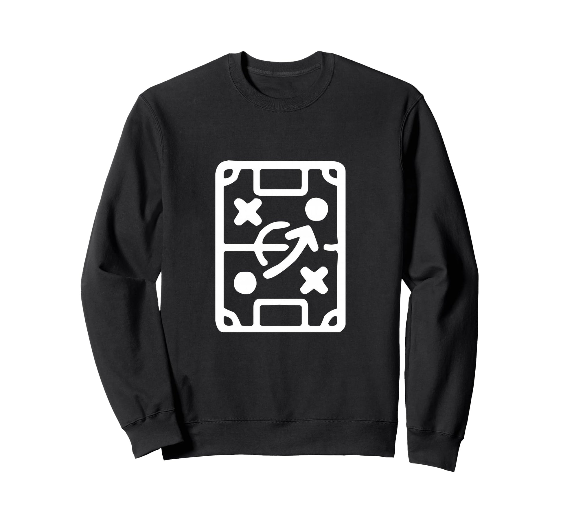 Soccer Coach Play Maker Field Team Sweatshirt - Graphic Print for Adults - T-Shirt, Sweatshirt, Hoodie