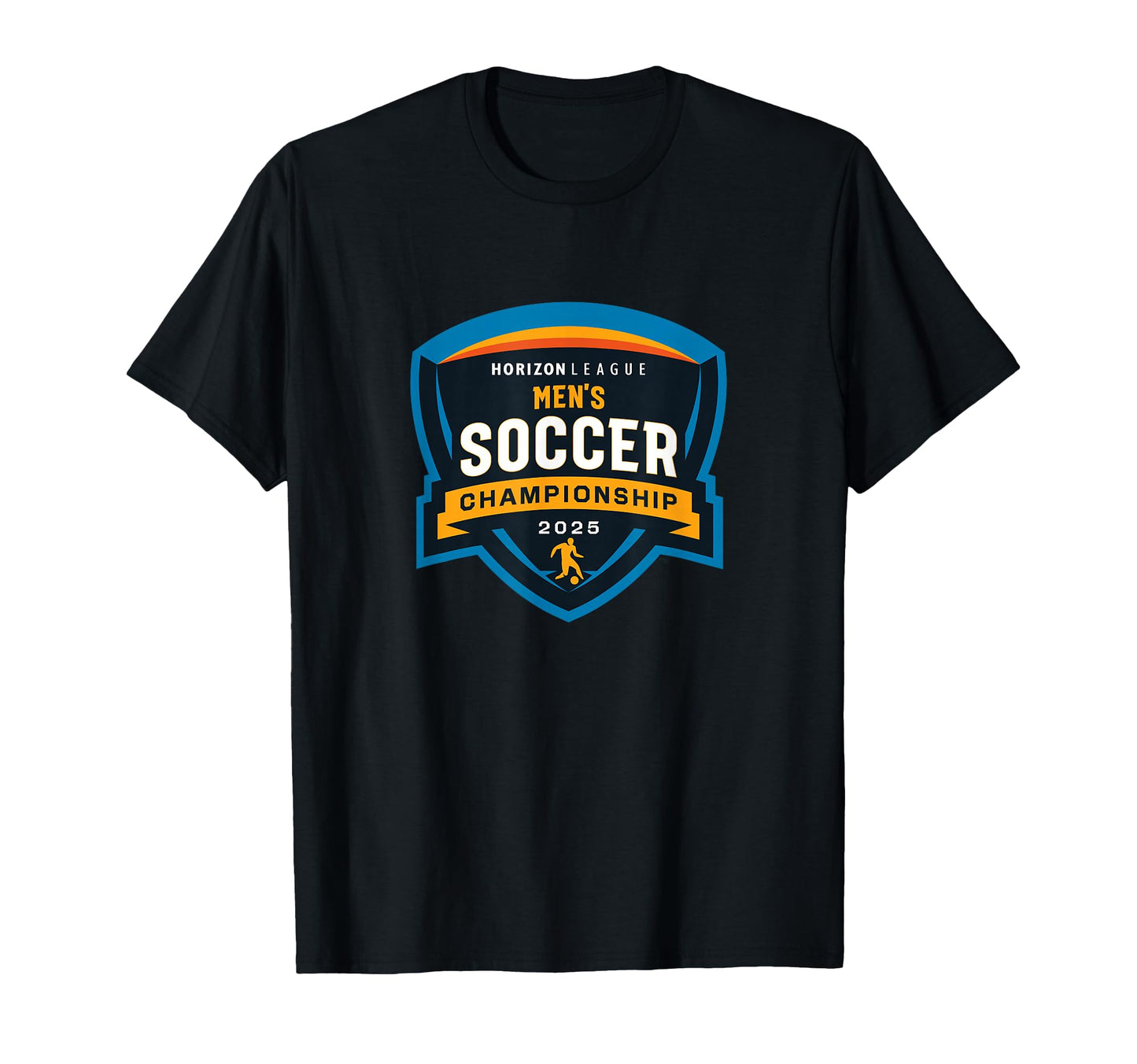 Horizon League 2025 Mens Soccer T-Shirt - Unique Graphic for Adults - T-Shirt, Sweatshirt, Hoodie