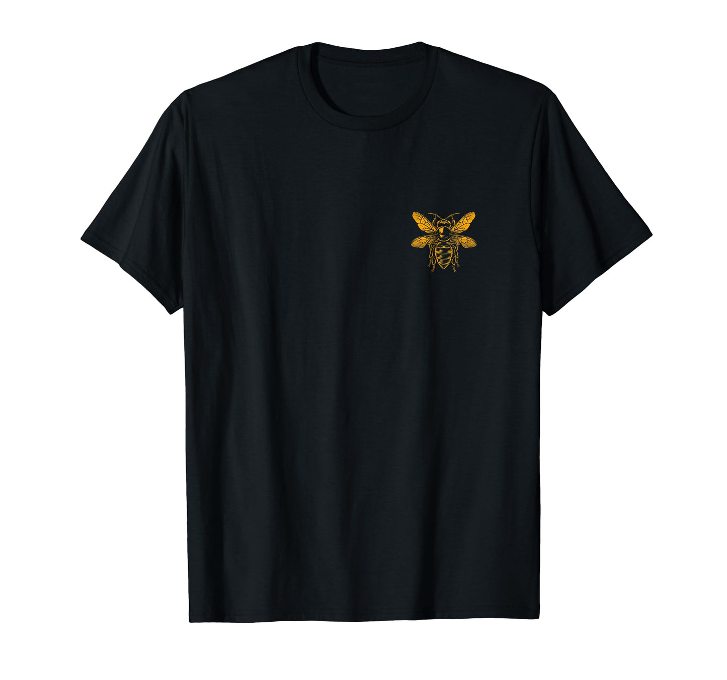 Minimal Pocket Bee Beekeeper Dad Hive T-Shirt - Trendy Graphic Men Women - T-Shirt, Sweatshirt, Hoodie