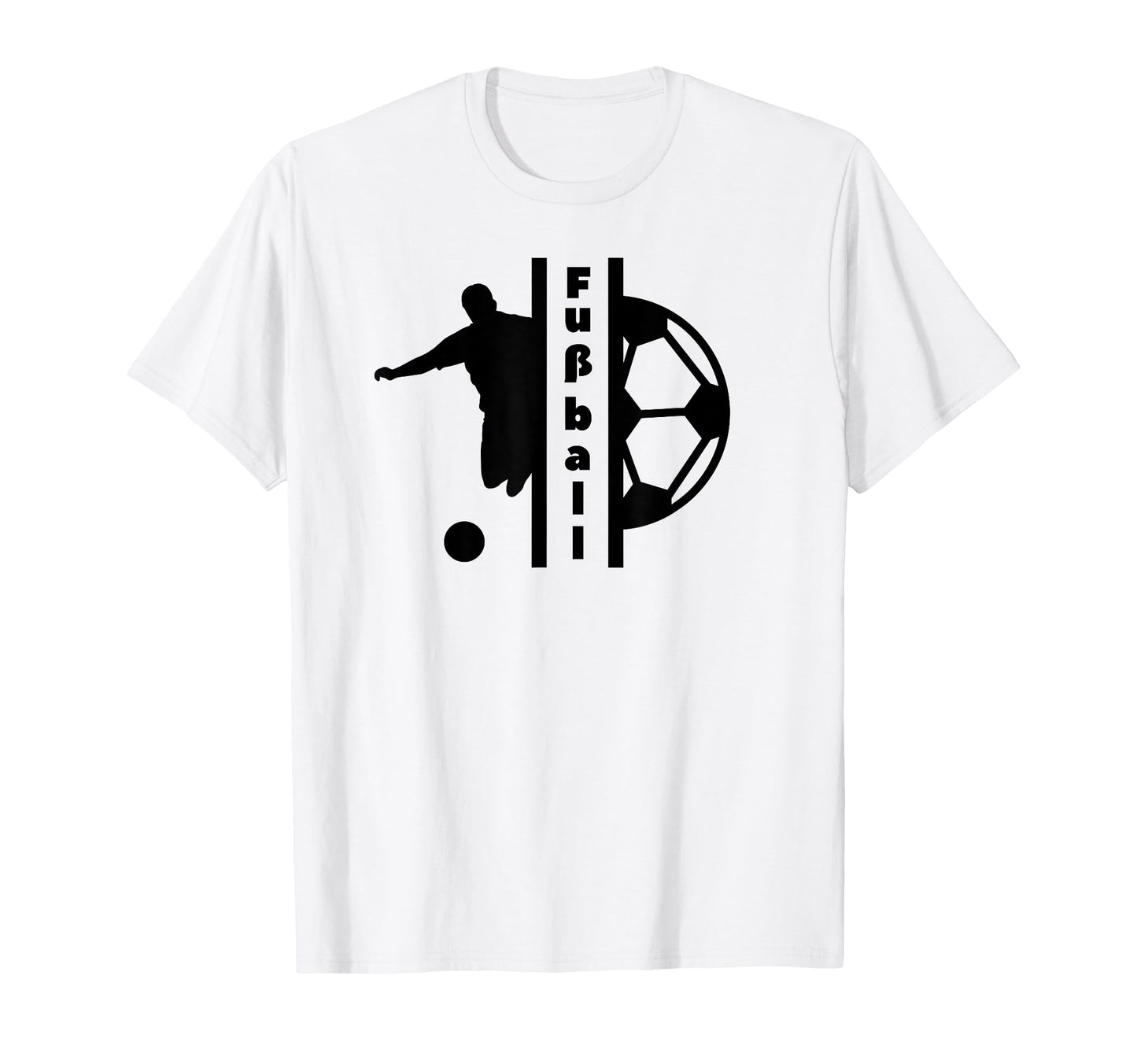 Fu Ball German Soccer T-Shirt - Trendy Graphic Men Women - T-Shirt, Sweatshirt, Hoodie