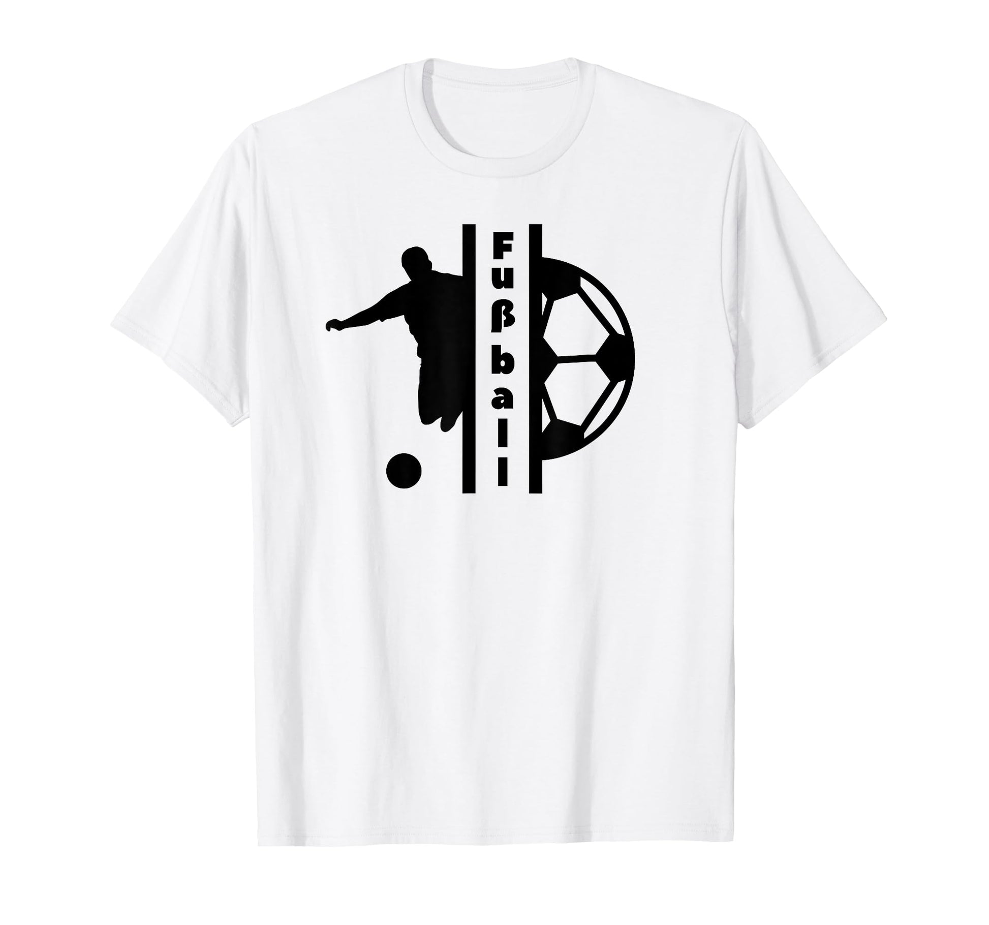 Fu Ball German Soccer T-Shirt - Trendy Graphic Men Women - T-Shirt, Sweatshirt, Hoodie