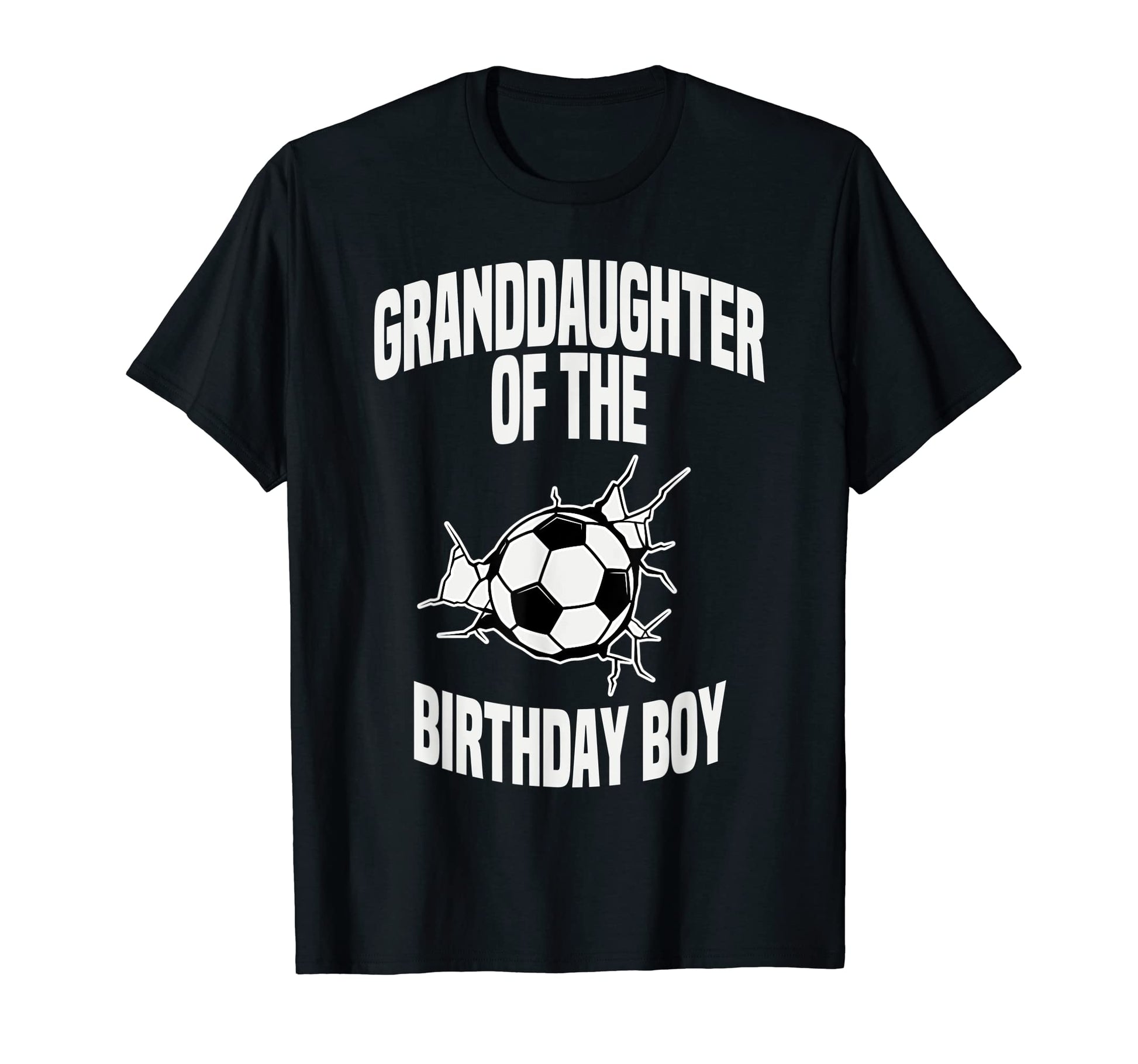 Granddaughter Birthday Soccer Team Bday T-Shirt - Custom Art Print Unisex - T-Shirt, Sweatshirt, Hoodie