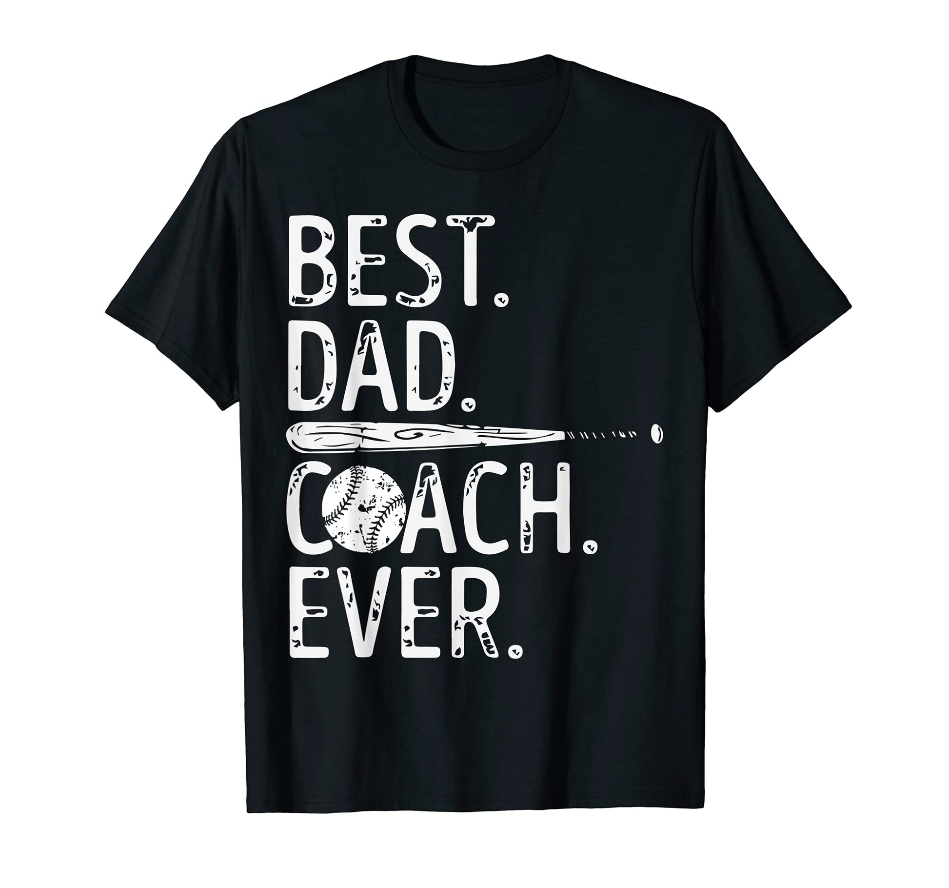 Best Dad Coach Ever Baseball Coach T-Shirt - Graphic Print for Adults - T-Shirt, Sweatshirt, Hoodie