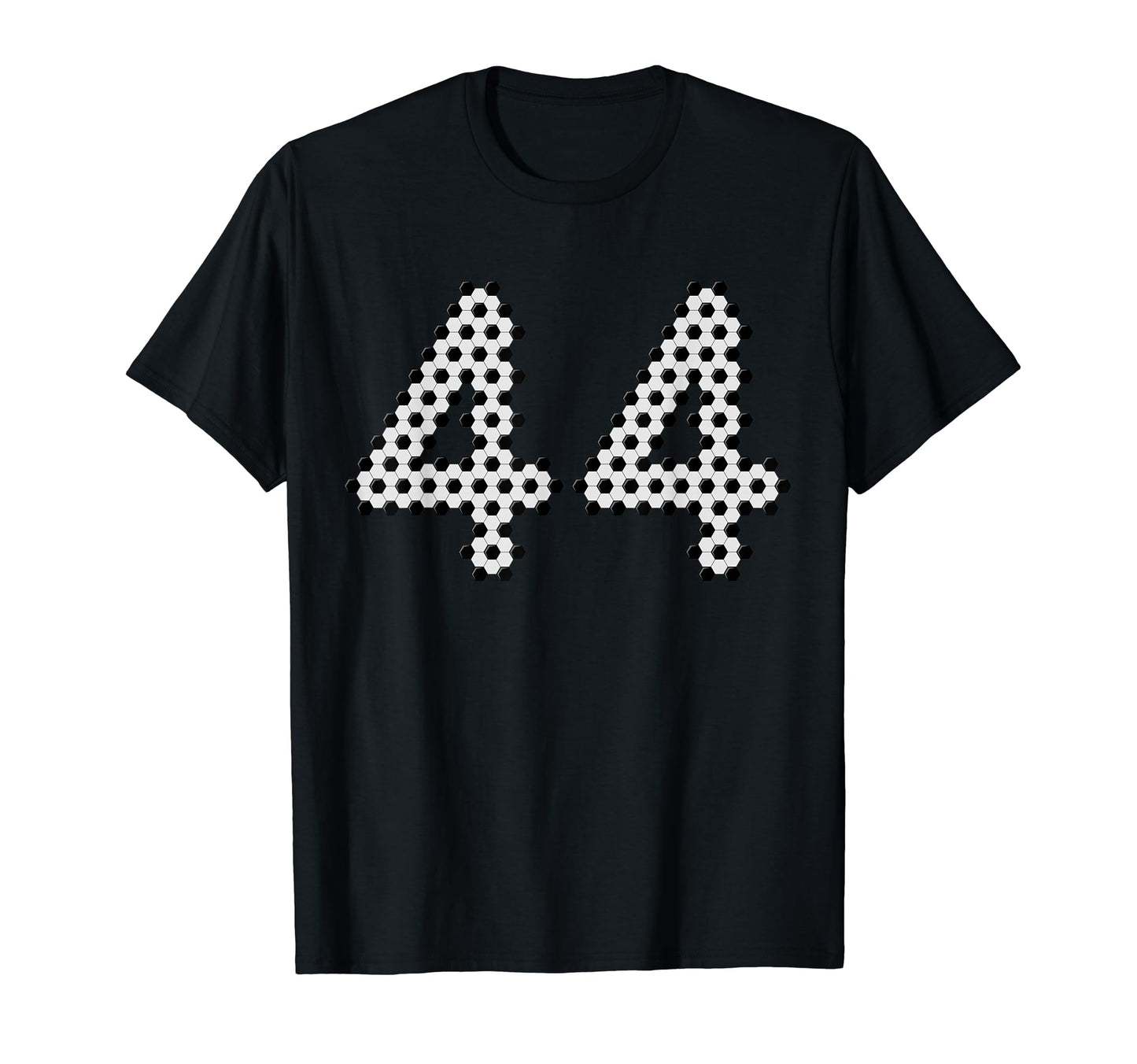 Fun 44Th Birthday Soccer Themed 44 Year T-Shirt - Trendy Graphic Unisex - T-Shirt, Sweatshirt, Hoodie
