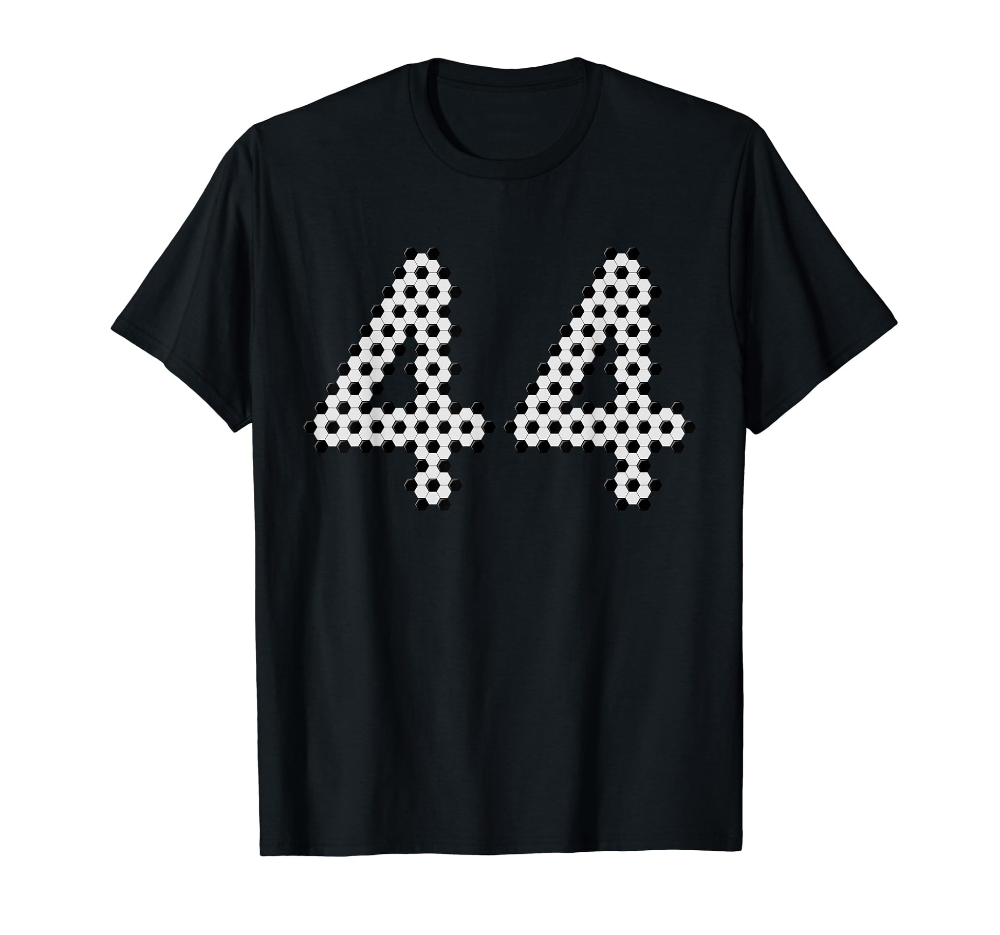 Fun 44Th Birthday Soccer Themed 44 Year T-Shirt - Trendy Graphic Unisex - T-Shirt, Sweatshirt, Hoodie