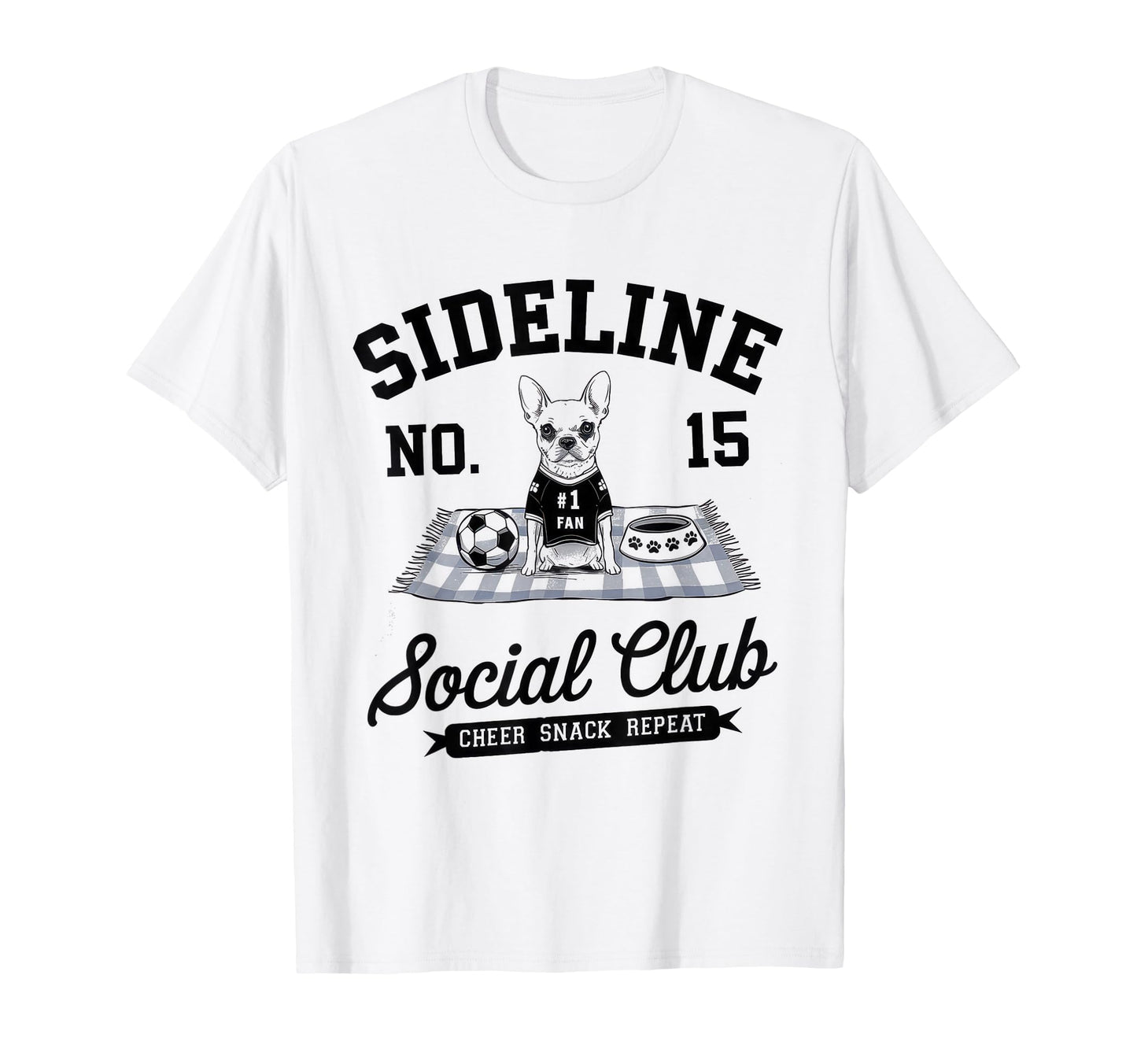 Sideline Social Club Soccer Mom T-Shirt - Fun Novelty Design Men Women - T-Shirt, Sweatshirt, Hoodie